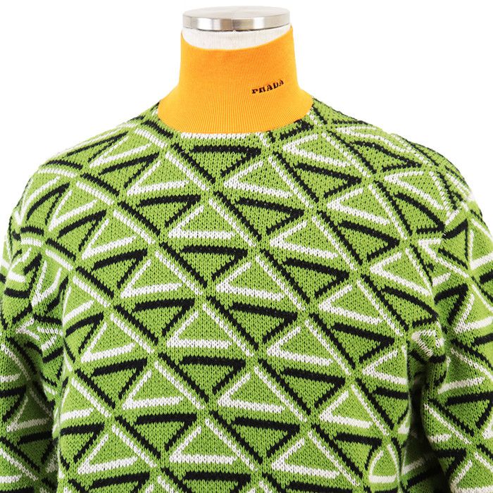 Prada Prada Prada Virgin Wool Cashmere Sweater Textile Tops DUTY FREE for USA Size ONE SIZE - 2 Thumbnail
