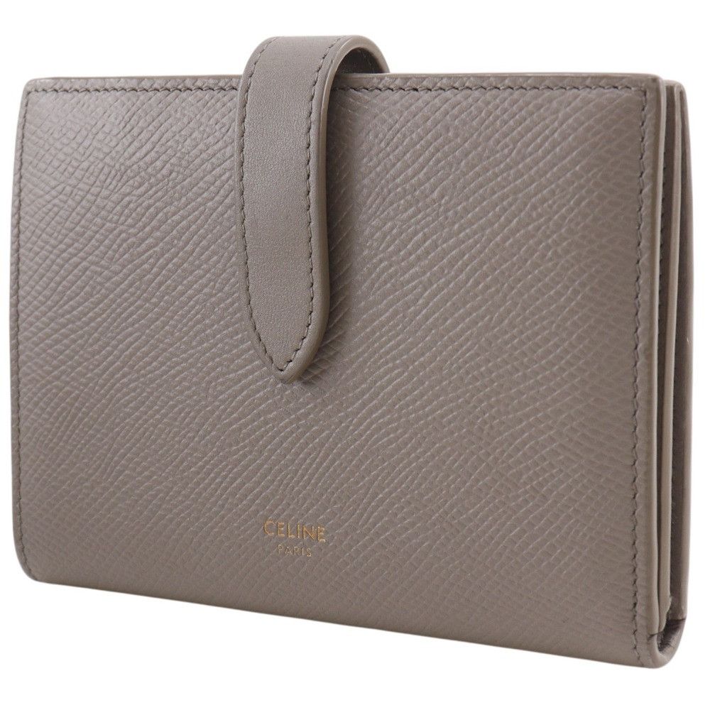 Celine Celine CELINE Medium Strap Wallet Leather Wallet Leather Short Wallet DUTY FREE for USA Size ONE SIZE - 2 Thumbnail