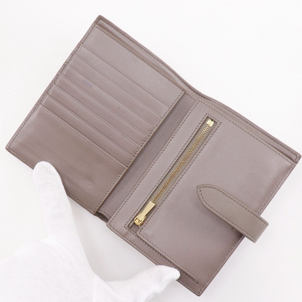 Celine Celine CELINE Medium Strap Wallet Leather Wallet Leather Short Wallet DUTY FREE for USA Size ONE SIZE - 8 Thumbnail