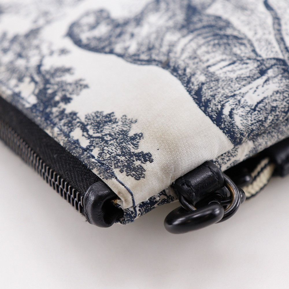 Dior Dior Christian Dior DiorTravel Toile de Jouy Nylon Shoulder Bag Textile Shoulder Bag DUTY FREE for USA Size ONE SIZE - 10 Thumbnail