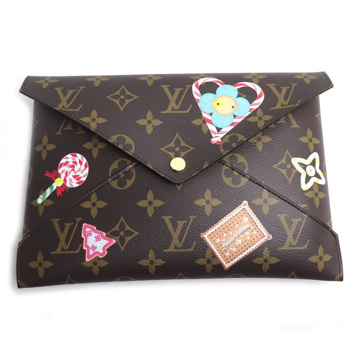 Louis Vuitton Louis Vuitton Louis Vuitton Pochette Kirigami Monogram Limited Pouch Set Textile Clutch Bag M12203 DUTY FREE for USA Size ONE SIZE - 2 Thumbnail
