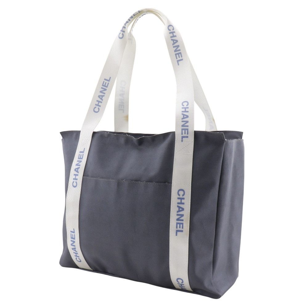 Chanel Chanel Chanel Sports Line Nylon Tote Bag Textile Tote Bag DUTY FREE for USA Size ONE SIZE - 2 Thumbnail