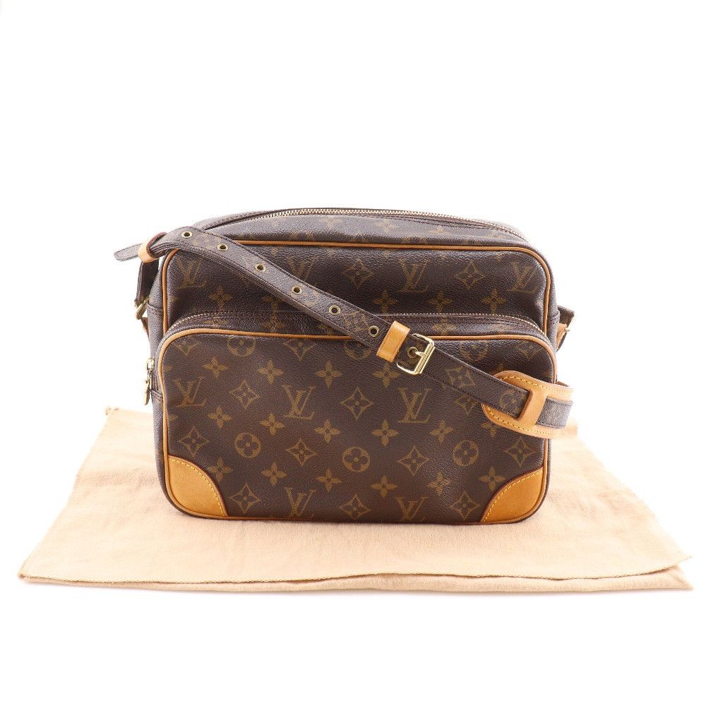 Louis Vuitton Louis Vuitton Louis Vuitton Nile Monogram Shoulder Bag Textile Shoulder Bag M45244 DUTY FREE for USA Size ONE SIZE - 20 Thumbnail