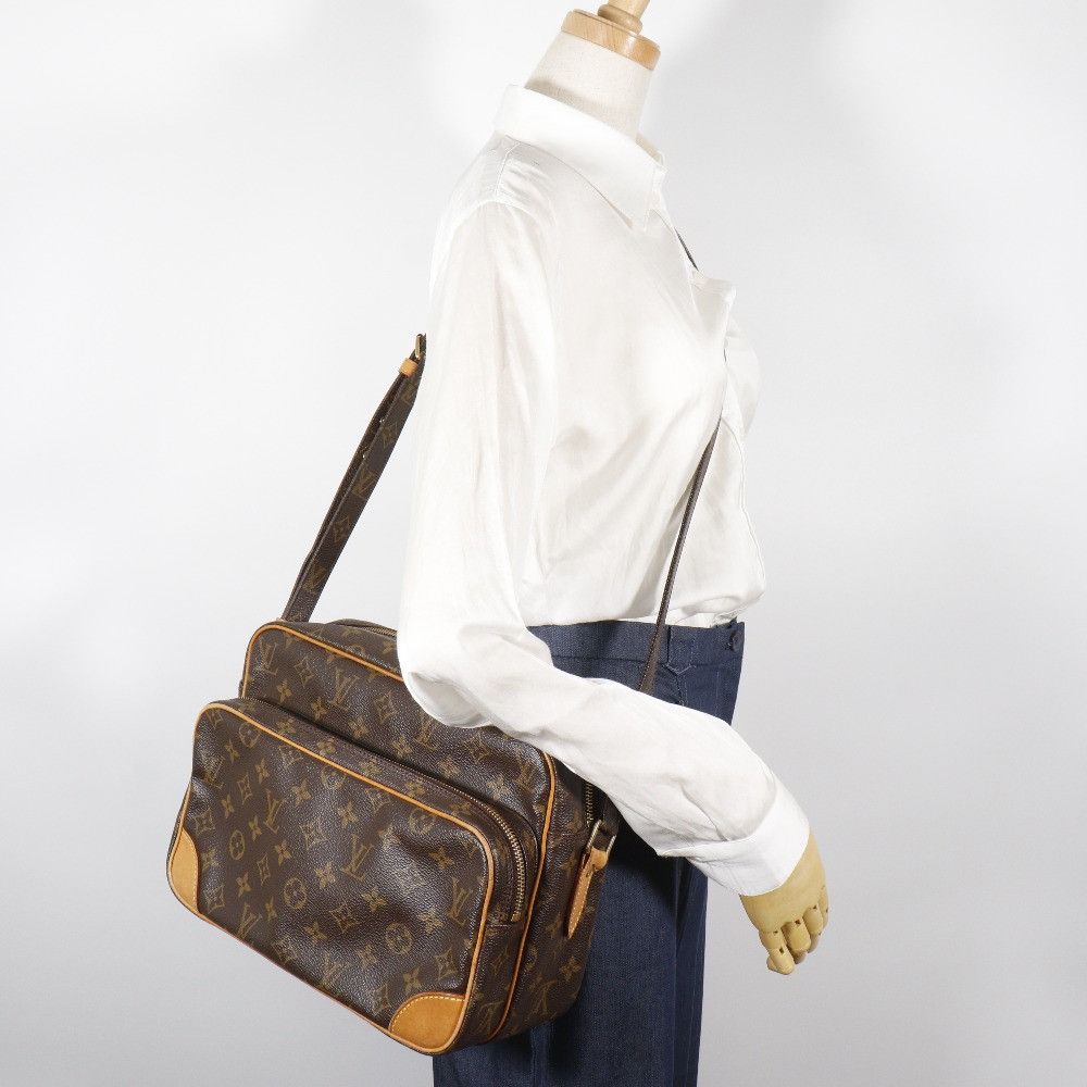 Louis Vuitton Louis Vuitton Louis Vuitton Nile Monogram Shoulder Bag Textile Shoulder Bag M45244 DUTY FREE for USA Size ONE SIZE - 19 Thumbnail