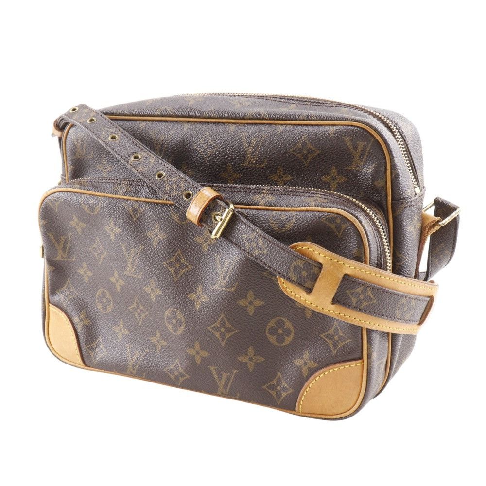 Louis Vuitton Louis Vuitton Louis Vuitton Nile Monogram Shoulder Bag Textile Shoulder Bag M45244 DUTY FREE for USA Size ONE SIZE - 2 Thumbnail