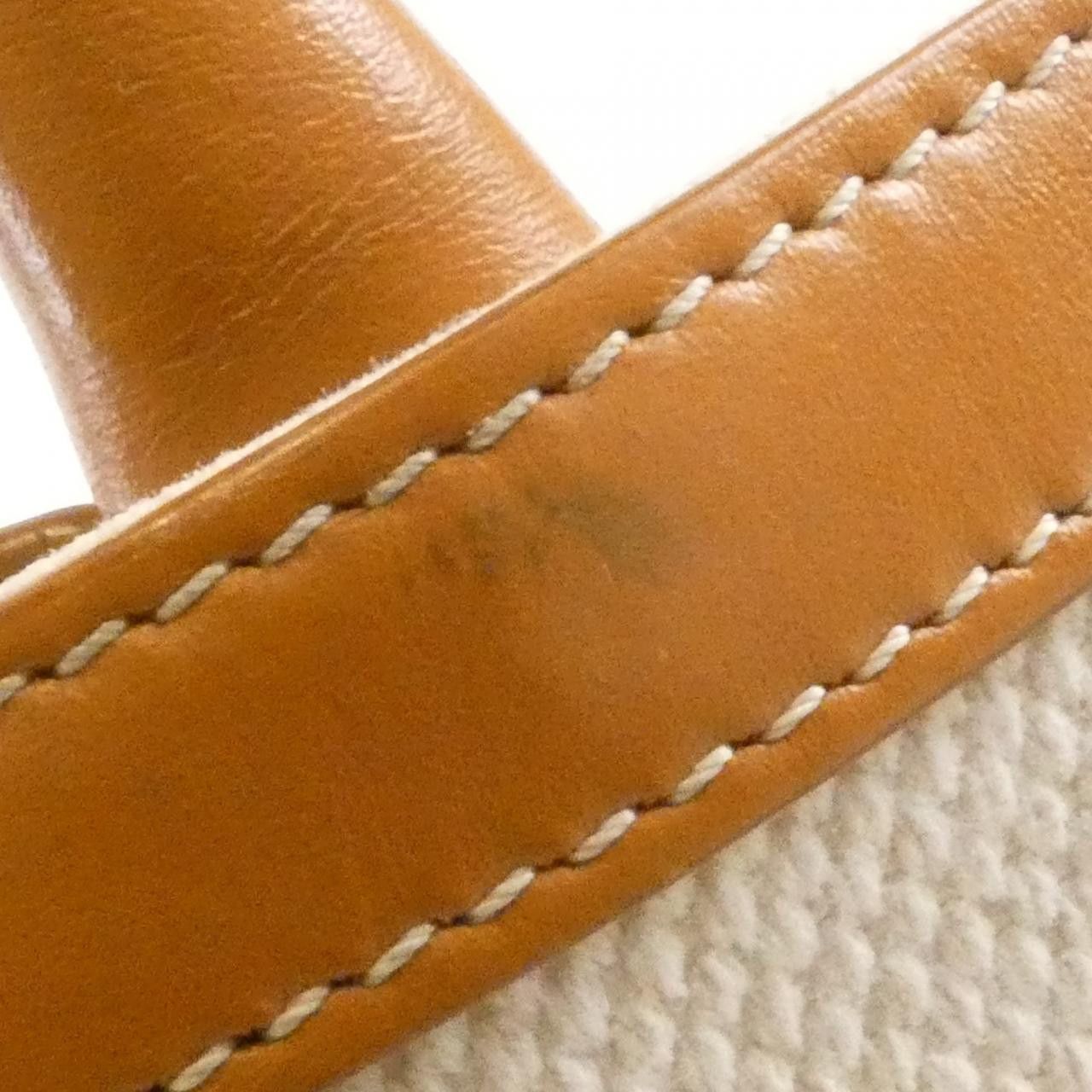Celine Celine Celine Mini Vertical Cabas Cotton Canvas Calf Bag Textile Crossbody Bag 193302BNZ DUTY FREE for USA Size ONE SIZE - 5 Thumbnail