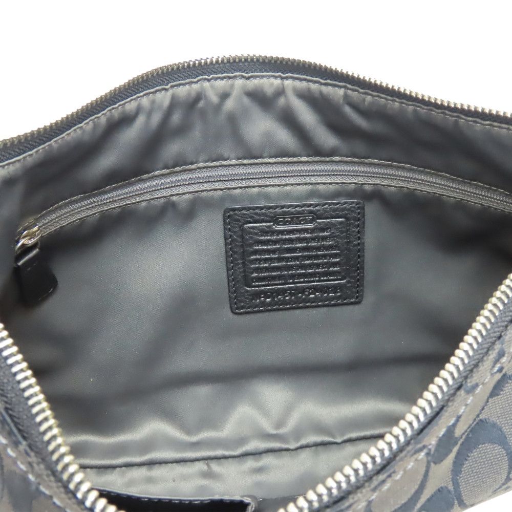 Coach COACH Signature Canvas Leather Shoulder Bag Textile Shoulder Bag F24028 DUTY FREE for USA