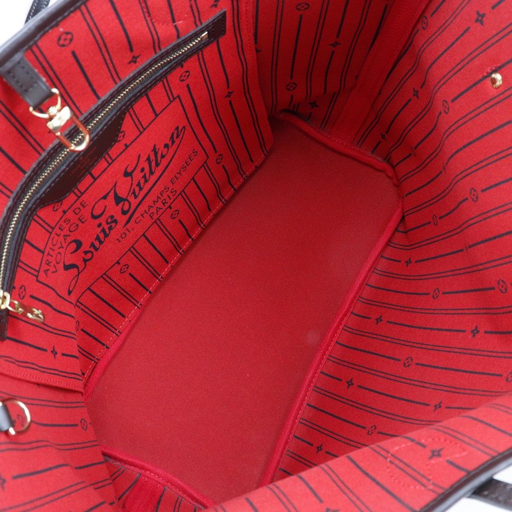 Louis Vuitton Louis Vuitton Louis Vuitton Neverfull MM Damier Canvas Tote Bag Textile Tote Bag N51105 DUTY FREE for USA Size ONE SIZE - 6 Thumbnail