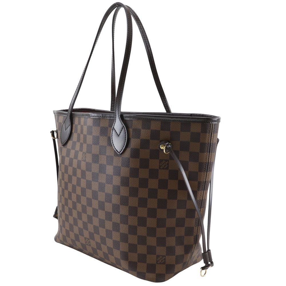 Louis Vuitton Louis Vuitton Louis Vuitton Neverfull MM Damier Canvas Tote Bag Textile Tote Bag N51105 DUTY FREE for USA Size ONE SIZE - 2 Thumbnail