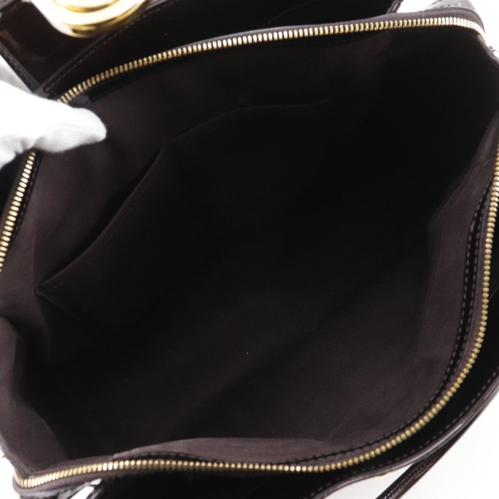 Louis Vuitton Louis Vuitton Louis Vuitton Melrose Avenue Monogram Vernis Handbag Textile Handbag M93757 DUTY FREE for USA Size ONE SIZE - 7 Thumbnail