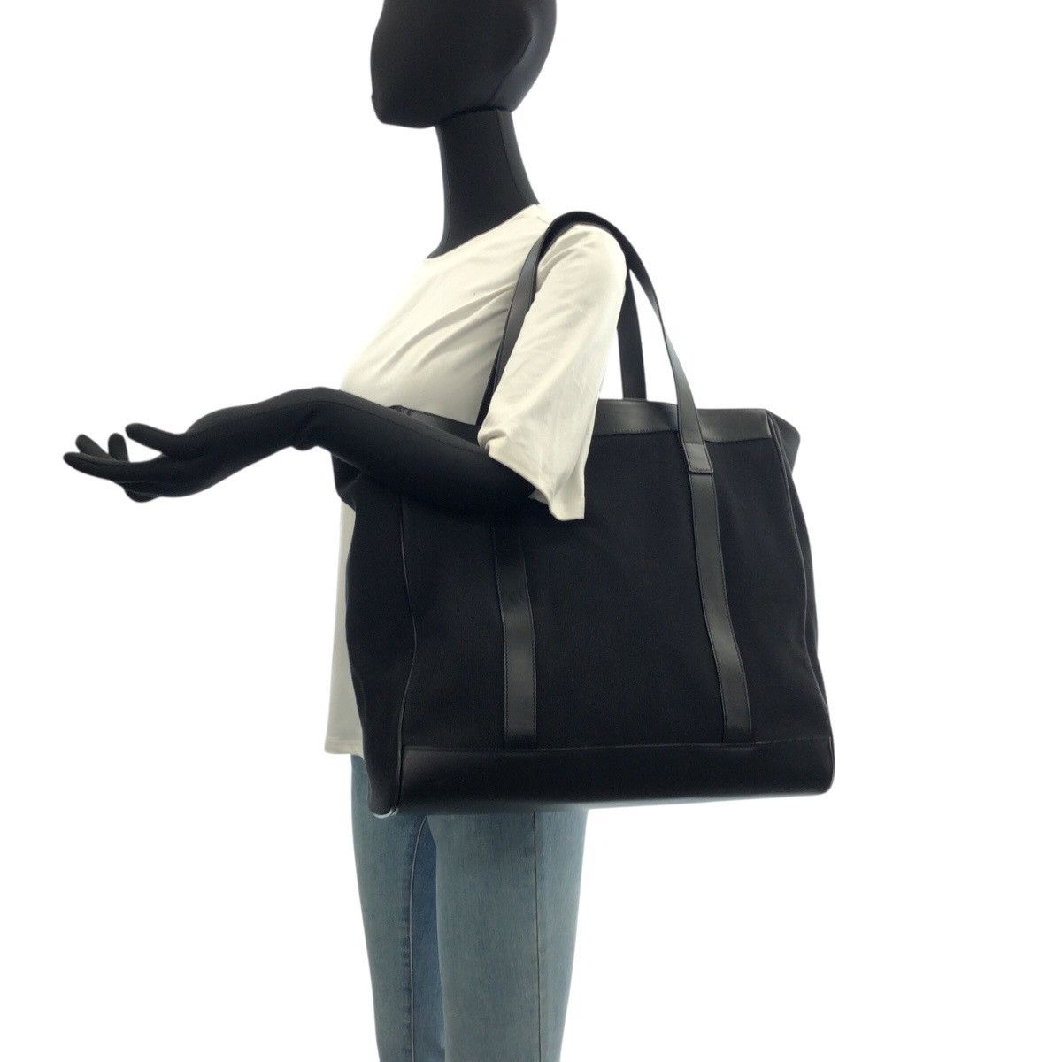 Gucci Gucci GUCCI 91384 Canvas/Leather 2way Tote Bag Leather Shoulder Bag 91384 DUTY FREE for USA Size ONE SIZE - 6 Thumbnail