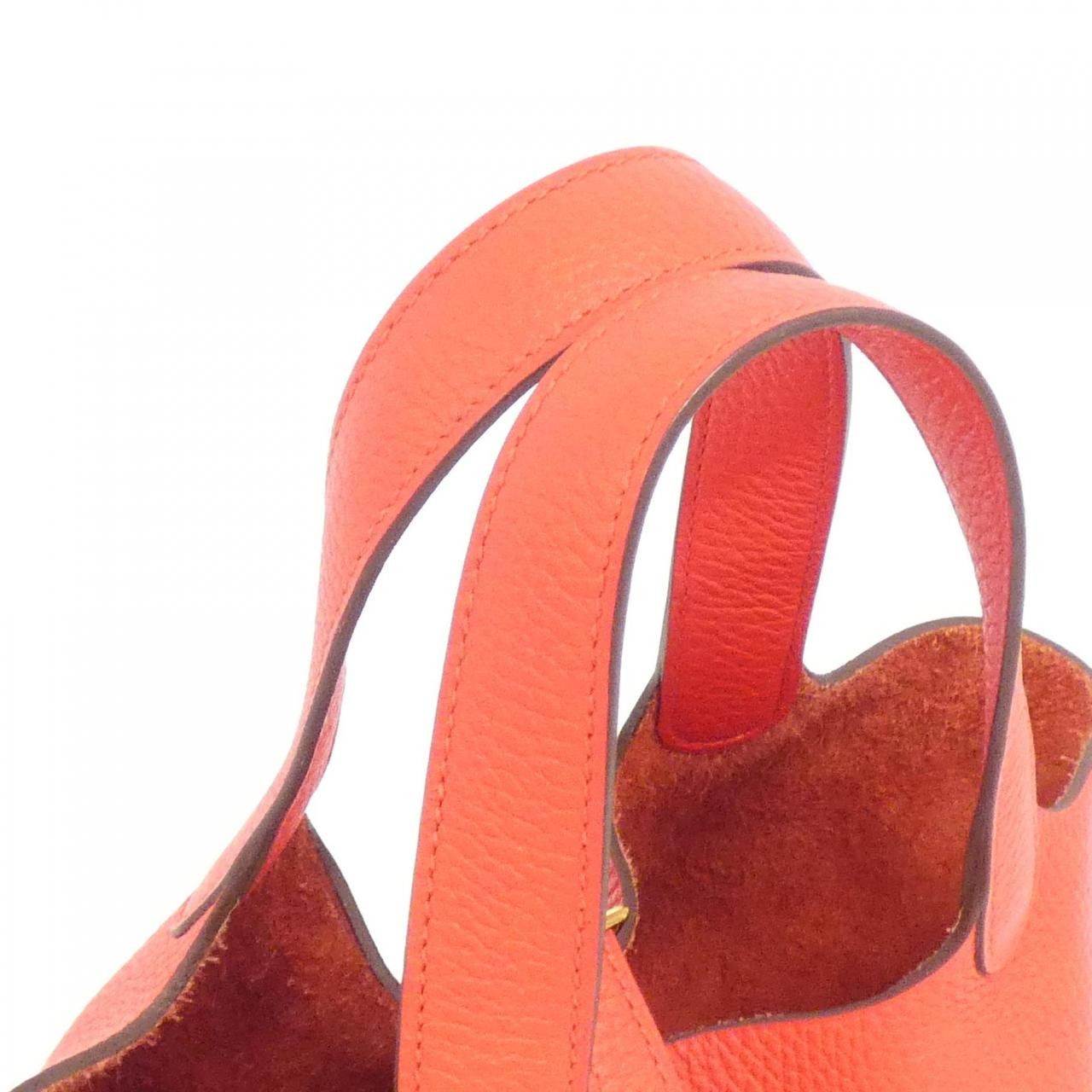 Hermes Hermes Hermès Picotin Lock PM Taurillon Clemence Bag Leather Handbag Stamp D DUTY FREE for USA Size ONE SIZE - 4 Thumbnail