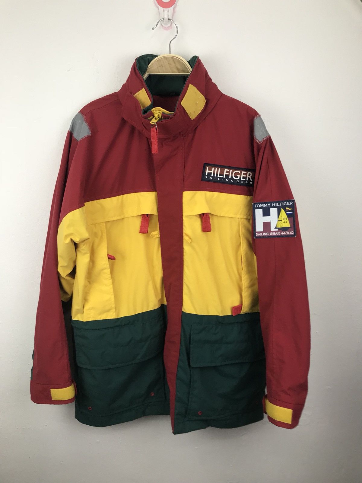 Tommy Hilfiger Tommy Hilfiger Sailing Gear Colour Block Hooodie Jacket Size US M / EU 48-50 / 2 - 1 Thumbnail