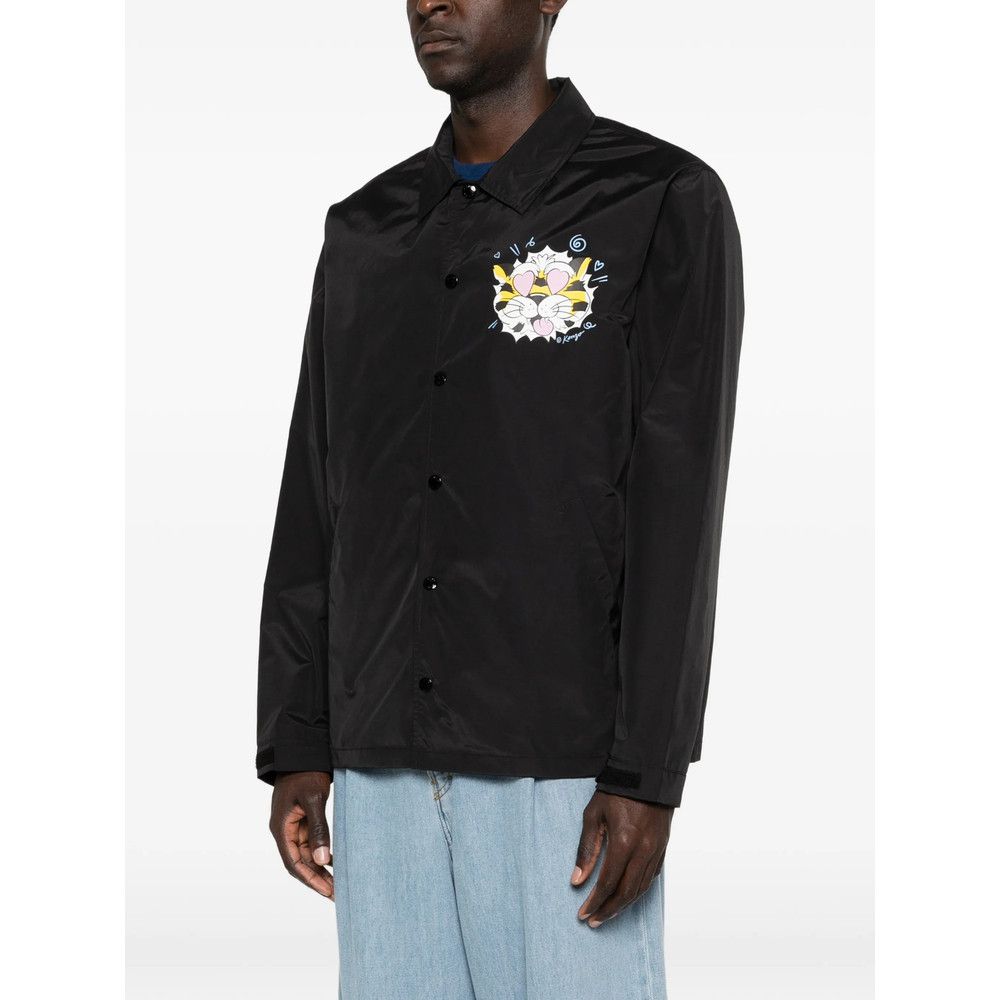 Kenzo Kenzo BLACK Jackets - Shirt Jackets Size US XL / EU 56 / 4 - 4 Thumbnail