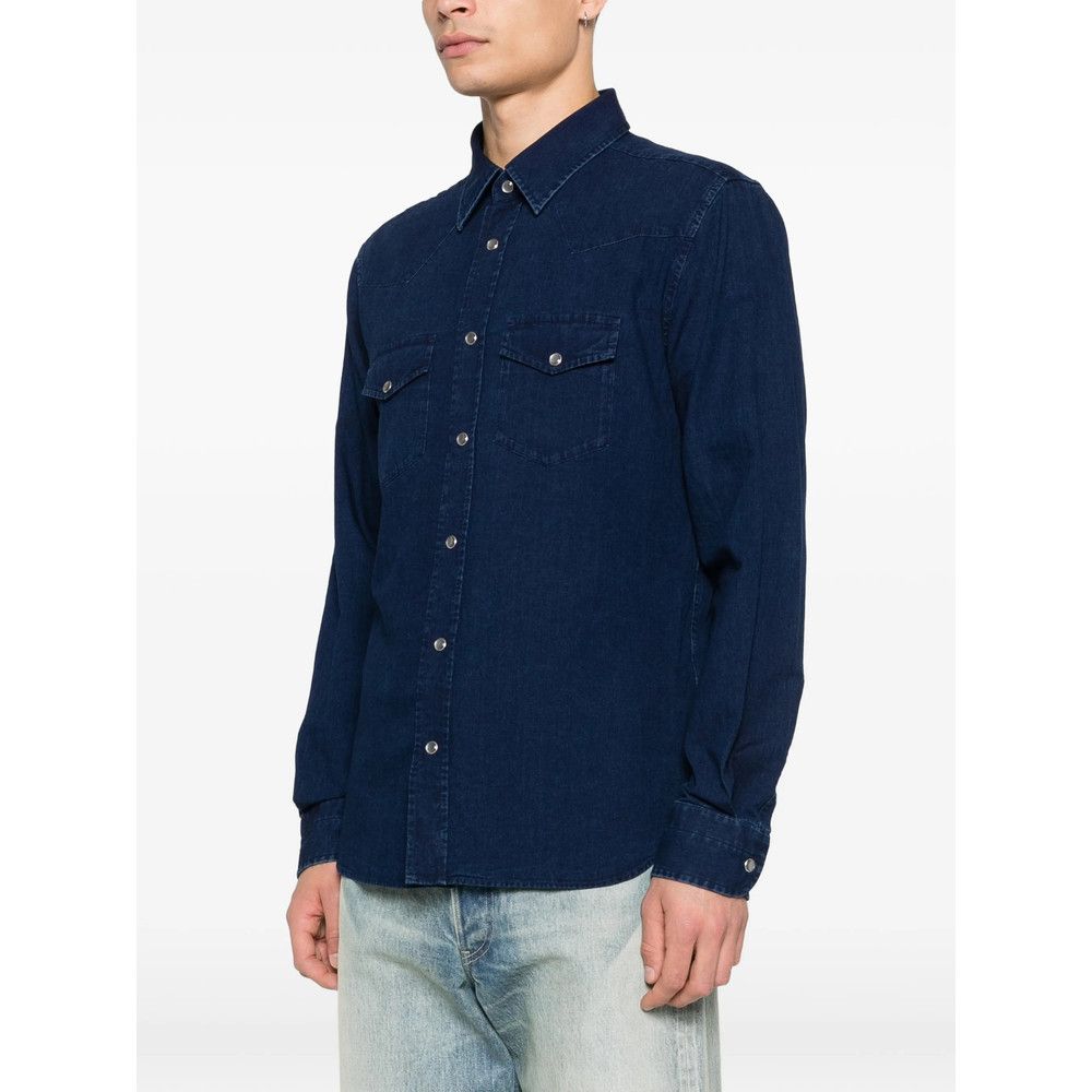 Tom Ford Tom Ford BLUE Shirts Size US S / EU 44-46 / 1 - 2 Thumbnail