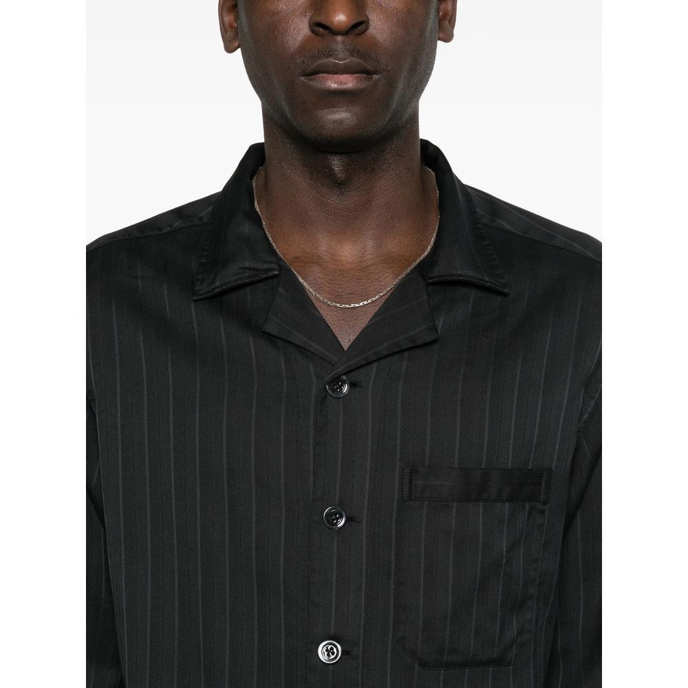 Tom Ford Tom Ford BLACK Shirts Size US L / EU 52-54 / 3 - 2 Thumbnail
