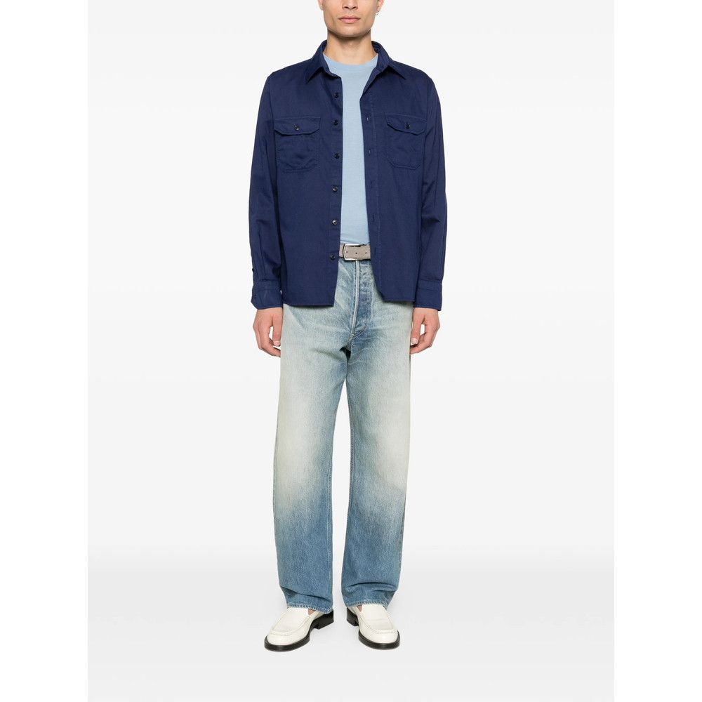 Tom Ford Tom Ford BLUE Shirts Size US XS / EU 42 / 0 - 2 Thumbnail