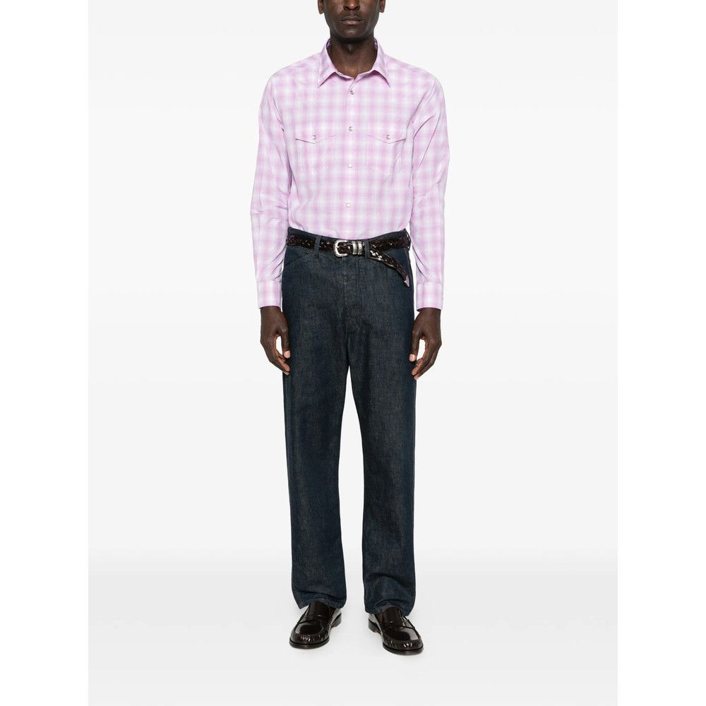 Tom Ford Tom Ford PINK Shirts Size US L / EU 52-54 / 3 - 3 Thumbnail