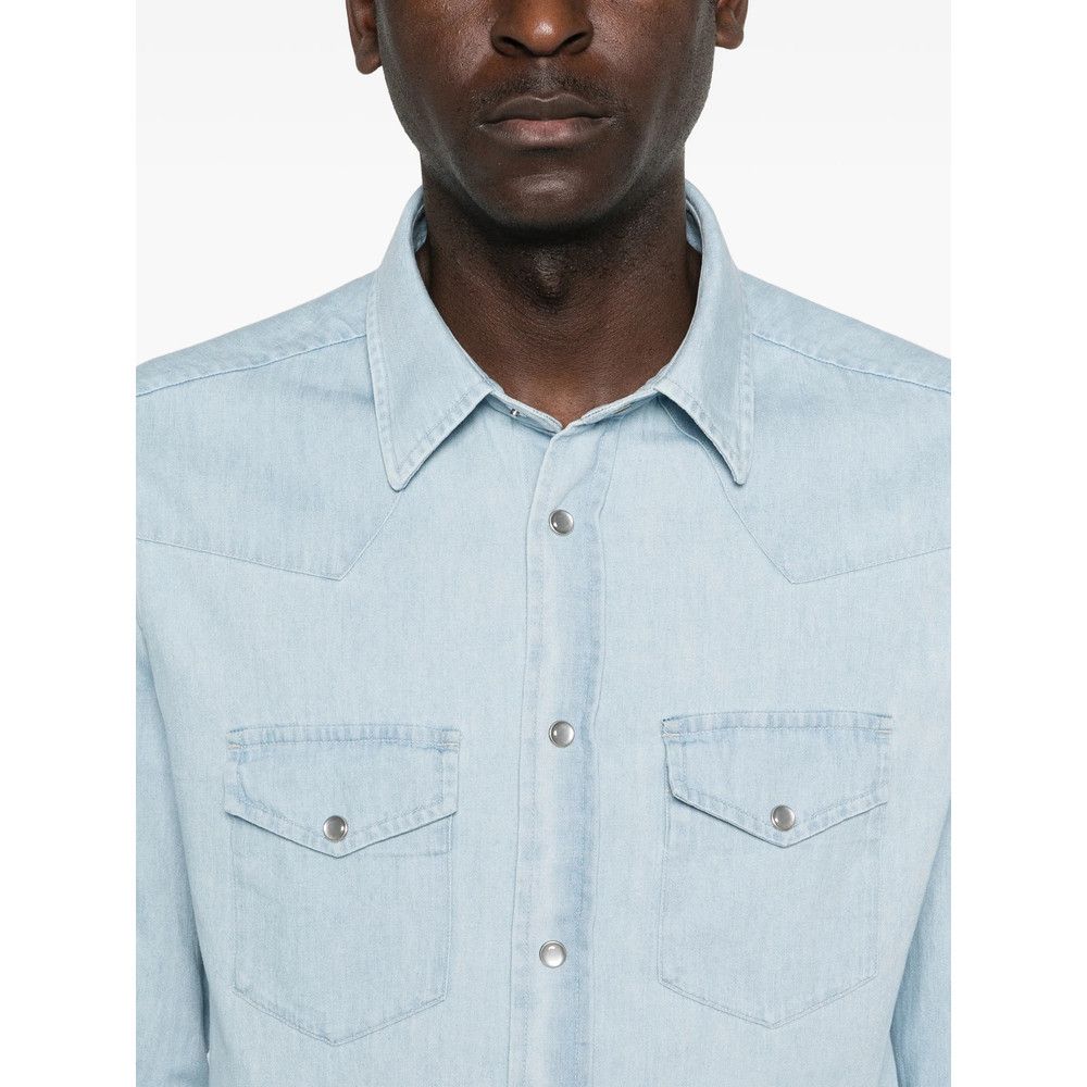 Tom Ford Tom Ford BLUE Shirts Size US M / EU 48-50 / 2 - 5 Thumbnail