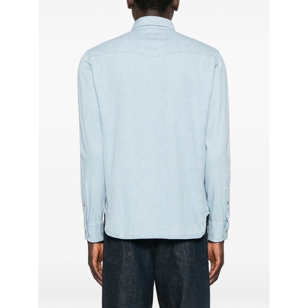 Tom Ford Tom Ford BLUE Shirts Size US XXL / EU 58 / 5 - 3 Thumbnail