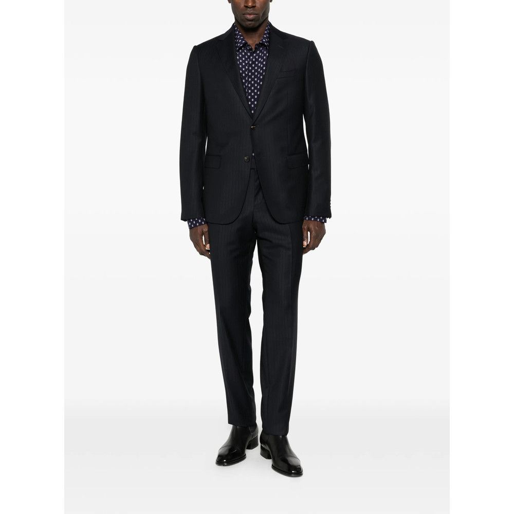 Tom Ford Tom Ford BLUE Shirts Size US L / EU 52-54 / 3 - 3 Thumbnail