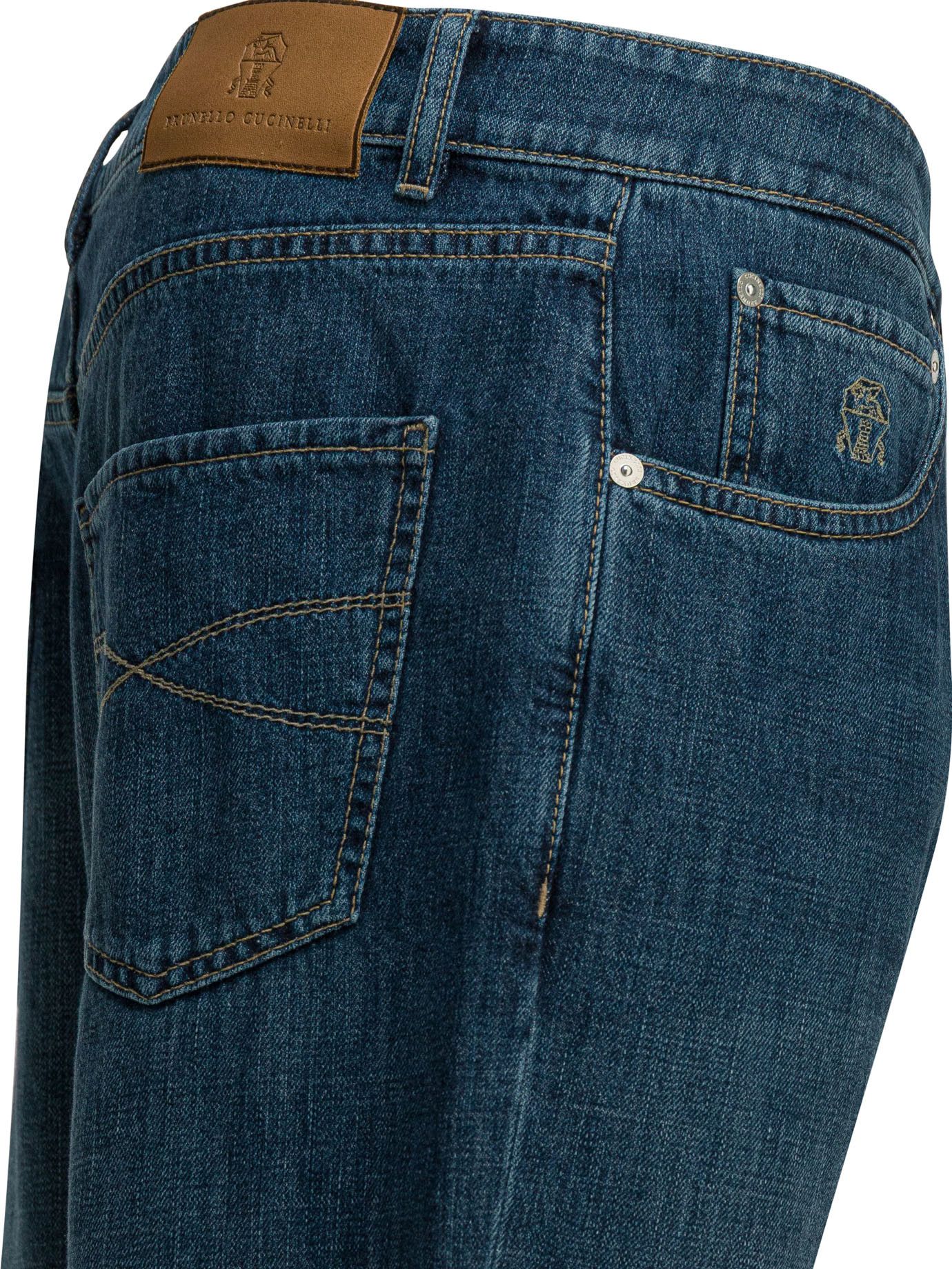 Brunello Cucinelli Brunello Cucinelli Straight-Leg Jeans tag size 54 Men - USA Duties Paid Size US 38 / EU 54 - 4 Thumbnail