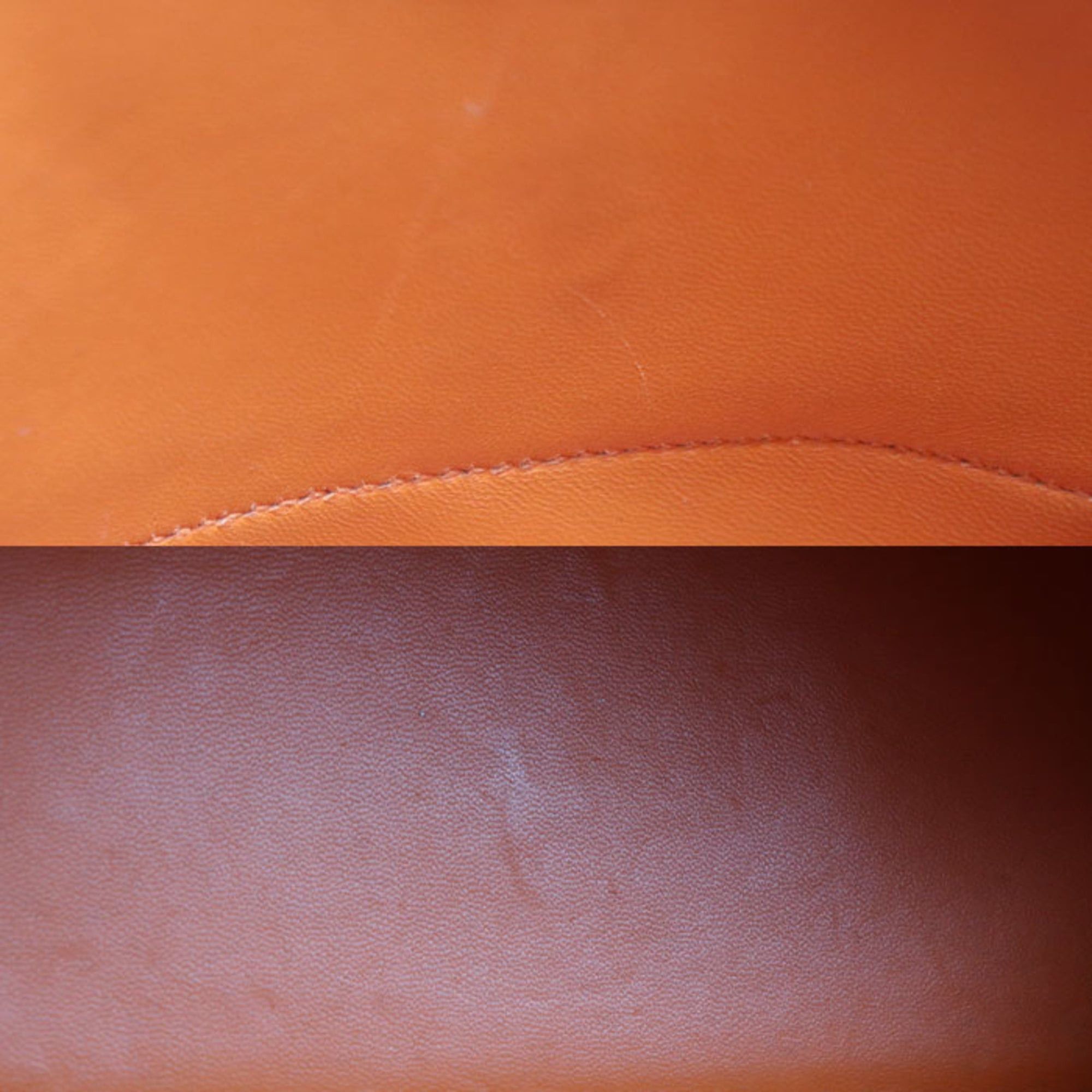 Hermes HERMES Bolide 27 Epsom Leather 2-Way Shoulder Bag, Orange, Women's Size ONE SIZE - 6 Thumbnail