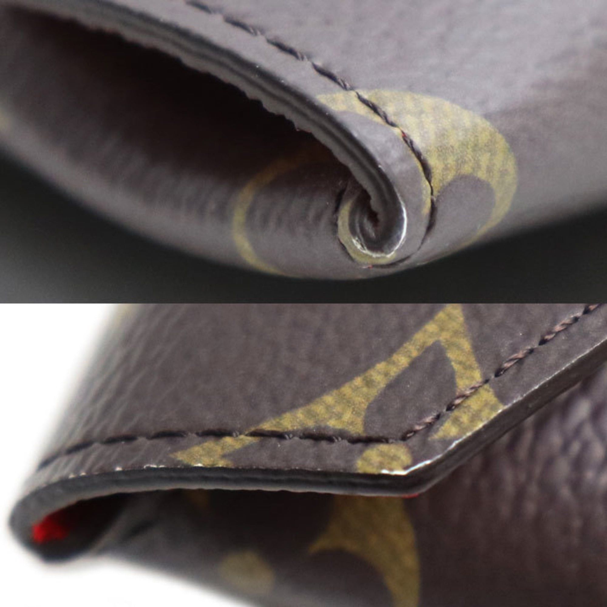 Louis Vuitton LOUIS VUITTON Kirigami Monogram Brown Pochette M12203 Christmas Limited Edition Vivienne Women's Size ONE SIZE - 6 Thumbnail