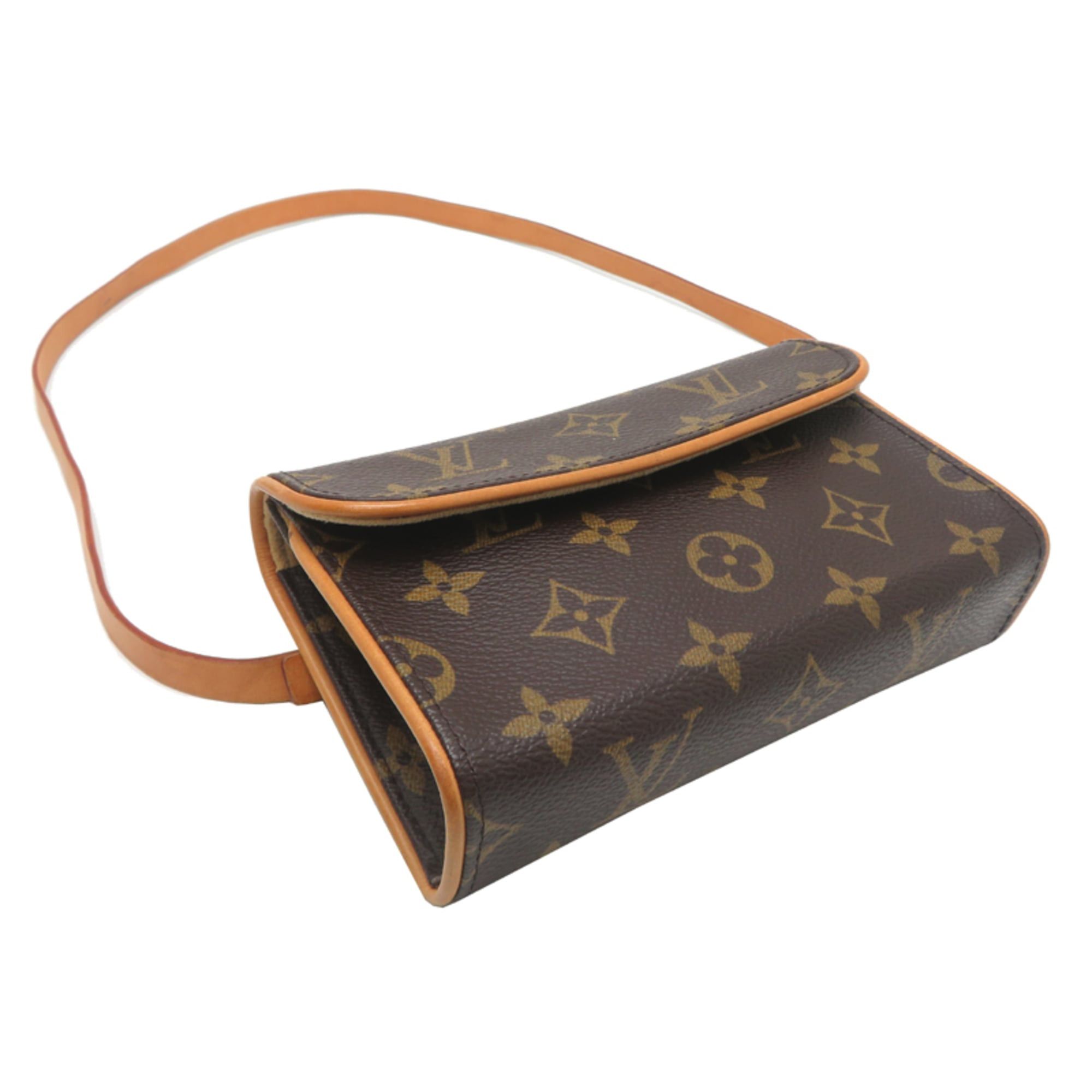 Louis Vuitton Louis Vuitton Pochette Florentine Women's Shoulder Bag M51855 (Discontinued) Monogram Brown Size ONE SIZE - 3 Thumbnail