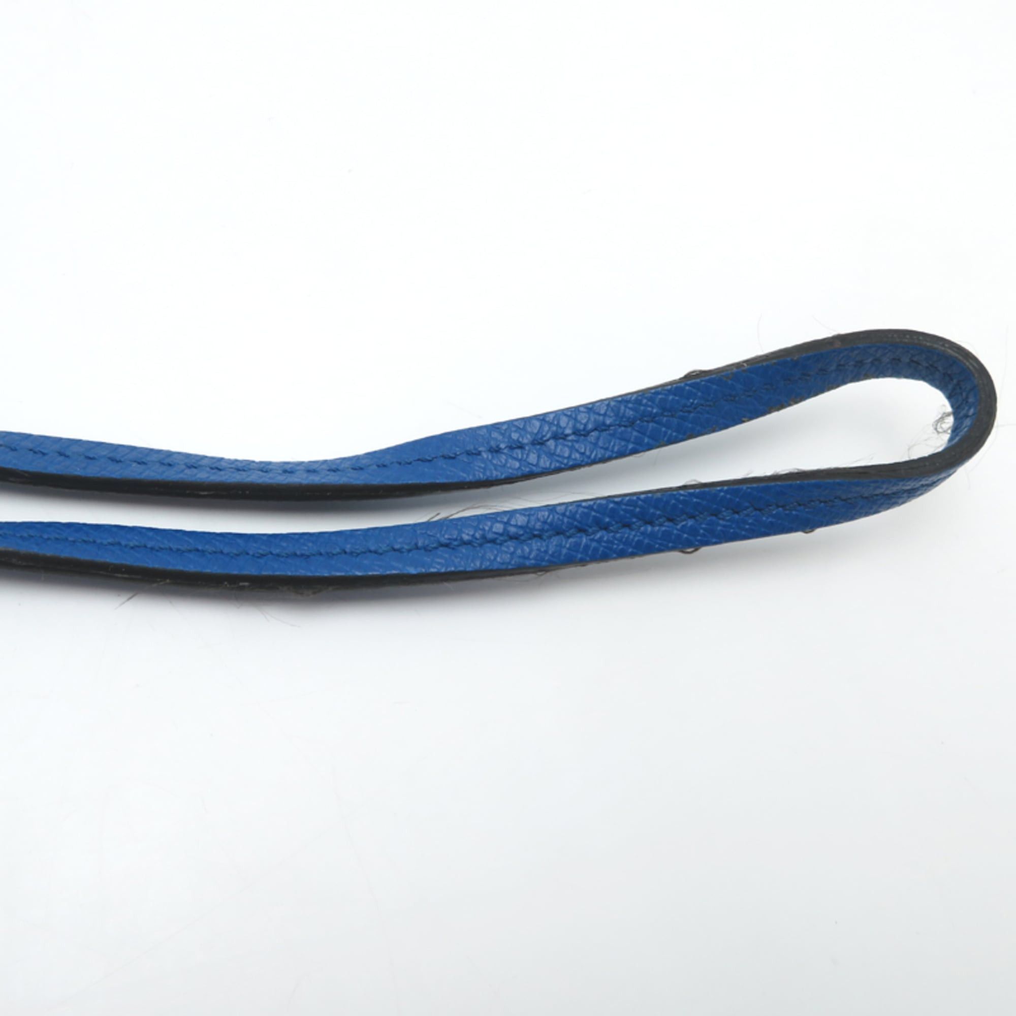 Louis Vuitton Louis Vuitton Porte Carte On Strap Women's/Men's M83154 Taiga Rama Blue Size ONE SIZE - 5 Thumbnail