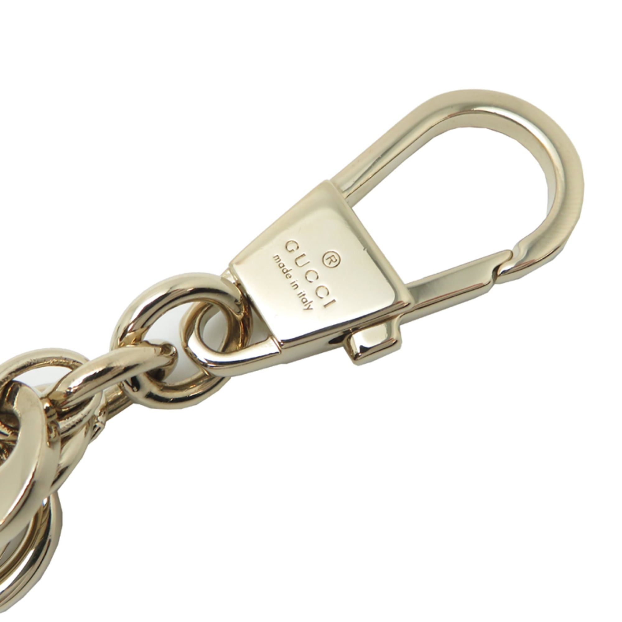 Gucci Gucci GG Marmont Heart Key Women's/Men's Keychain 837334 Metal Gold Size ONE SIZE - 4 Thumbnail
