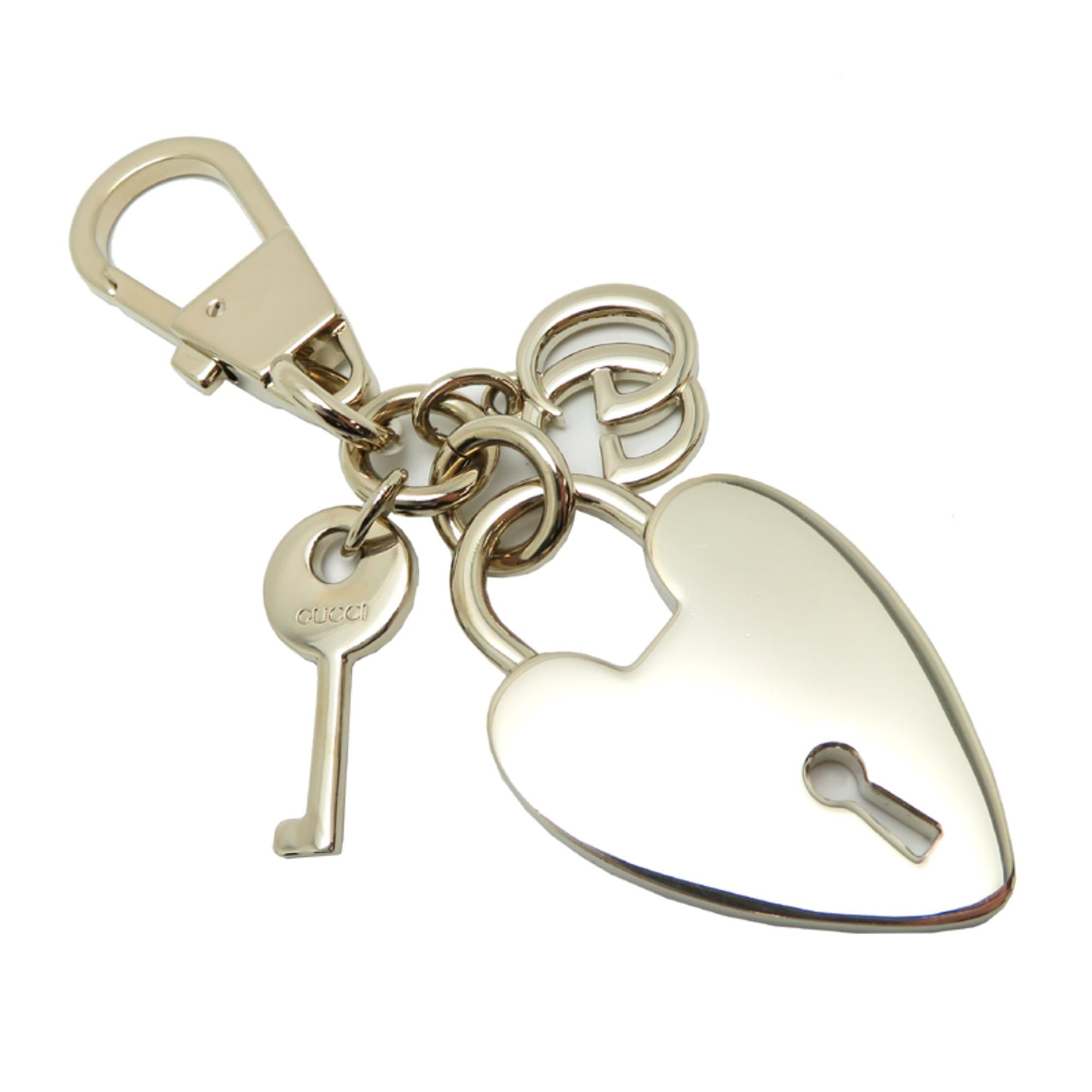 Gucci Gucci GG Marmont Heart Key Women's/Men's Keychain 837334 Metal Gold Size ONE SIZE - 2 Thumbnail