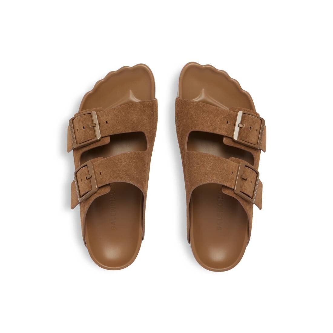 Balenciaga Sunday Sandals in brown suede Size US 6 / IT 36 - 3 Thumbnail