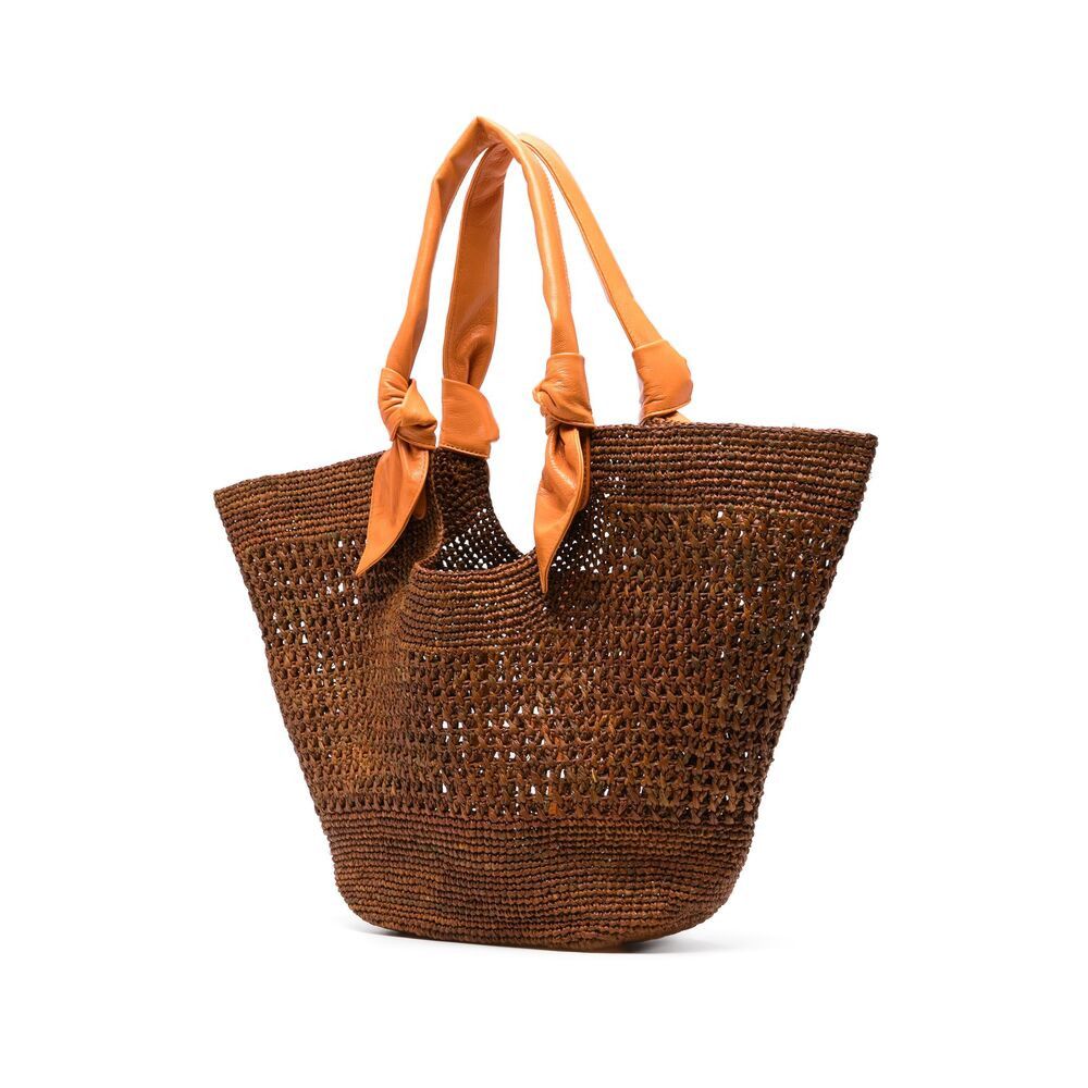 Hereu Hereu BROWN Tote Bags Size ONE SIZE - 5 Thumbnail