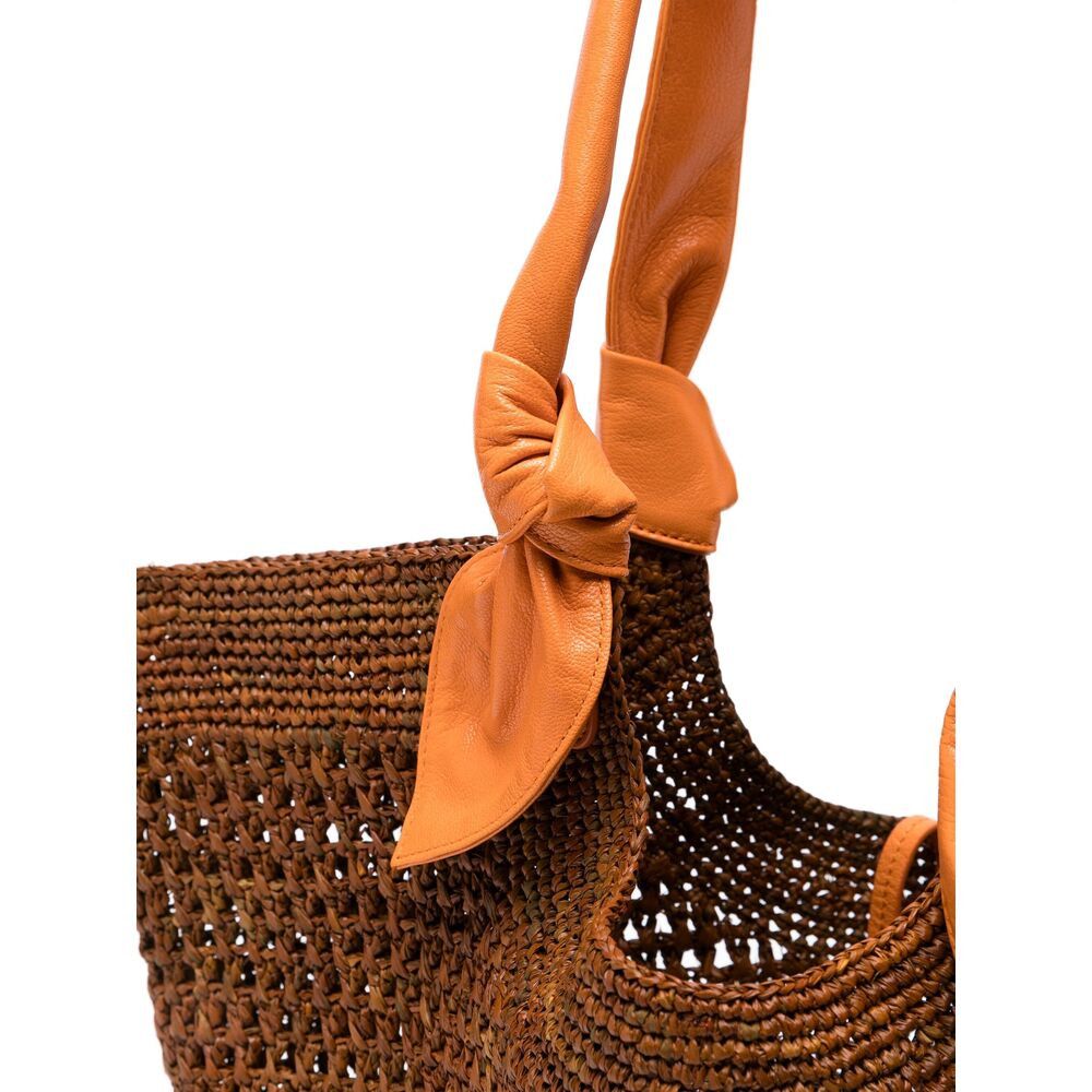Hereu Hereu BROWN Tote Bags Size ONE SIZE - 3 Thumbnail