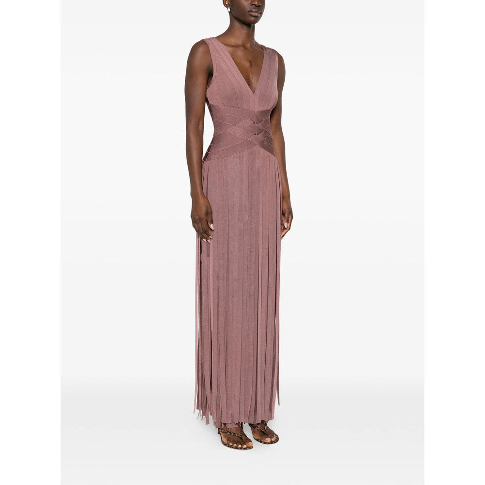 Herve Leger Herve Leger PINK Dresses - Evening Dresses Size S / US 4 / IT 40 - 2 Thumbnail