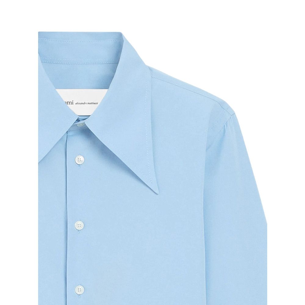 AMI Ami Paris BLUE Tops - Shirts Size S / US 4 / IT 40 - 2 Thumbnail