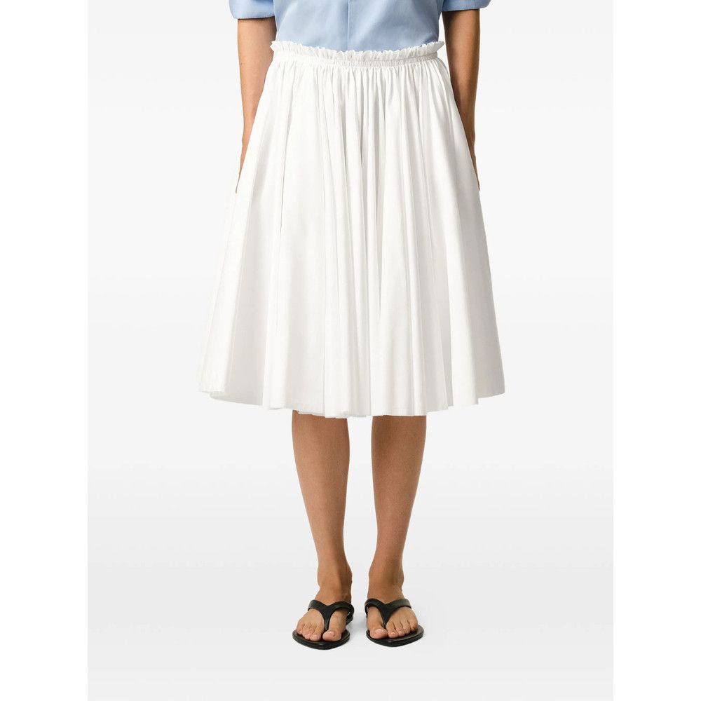 AMI Ami Paris WHITE Skirts - A-Line Skirts Size 27" / US 4 / IT 40 - 2 Thumbnail
