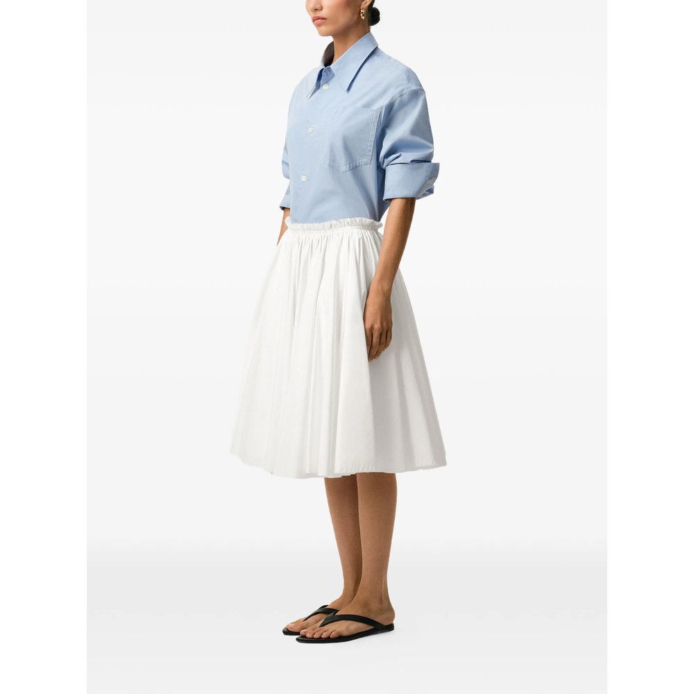 AMI Ami Paris WHITE Skirts - A-Line Skirts Size 27" / US 4 / IT 40 - 4 Thumbnail