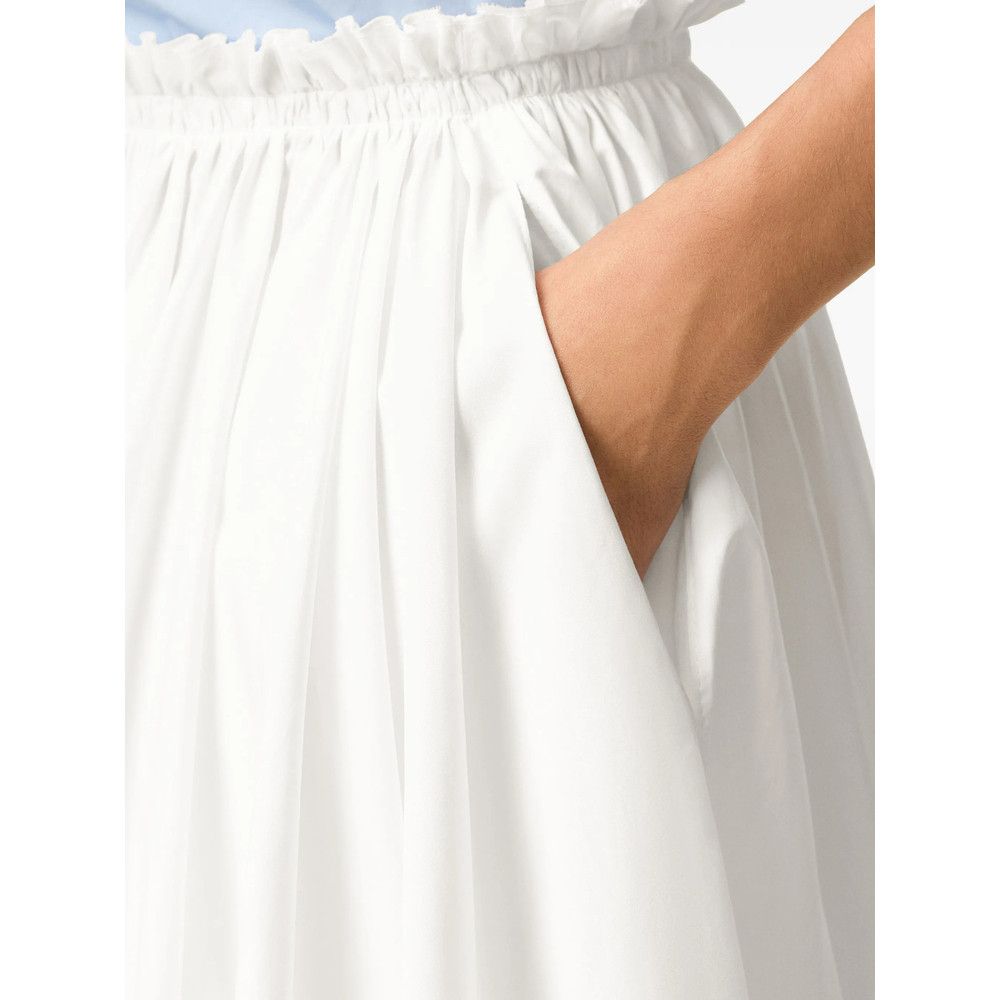AMI Ami Paris WHITE Skirts - A-Line Skirts Size 27" / US 4 / IT 40 - 3 Thumbnail