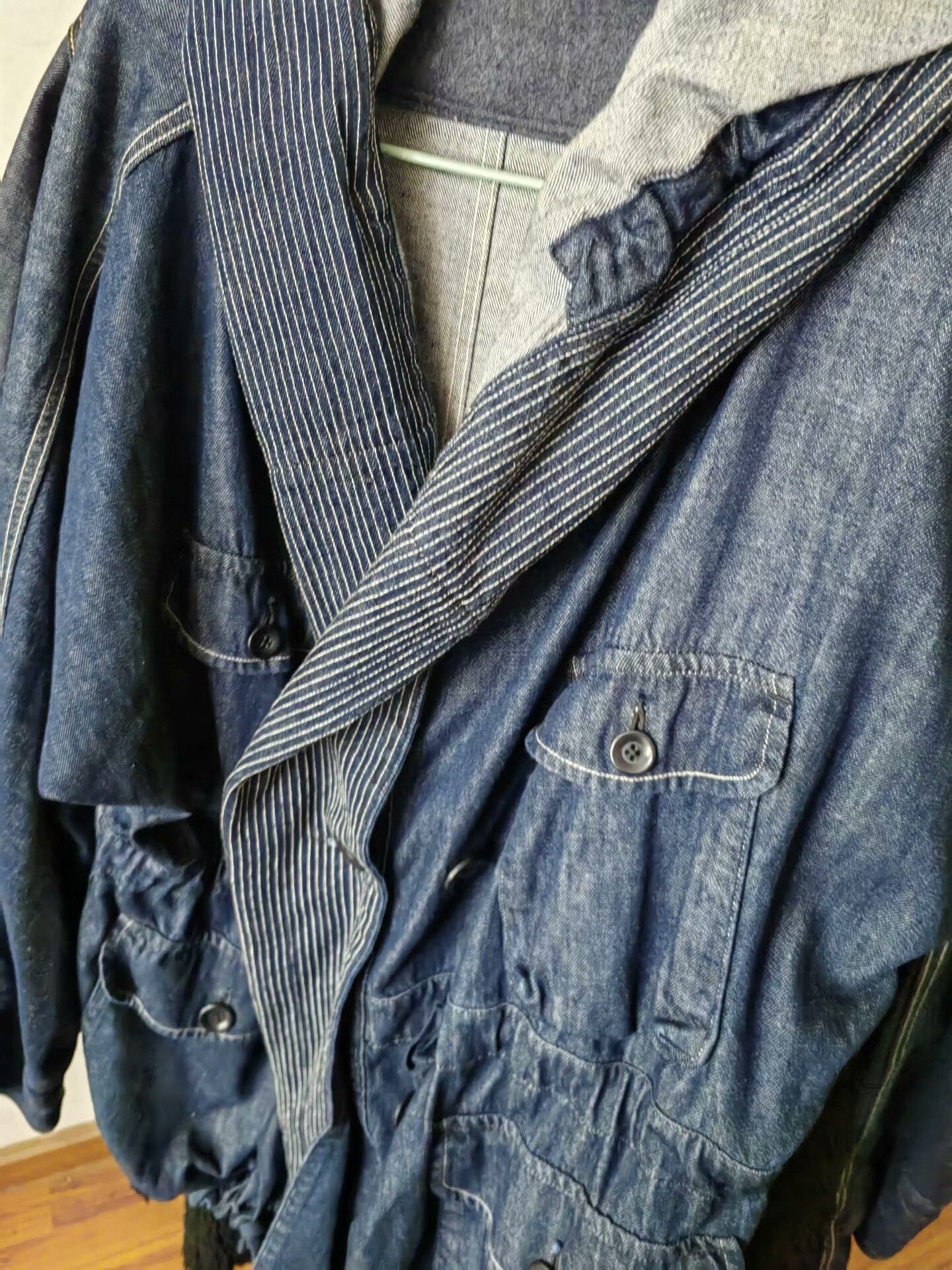 Hiroshi Kato KAPITAL Ring Coat Denim Jacket Size US L / EU 52-54 / 3 - 4 Thumbnail