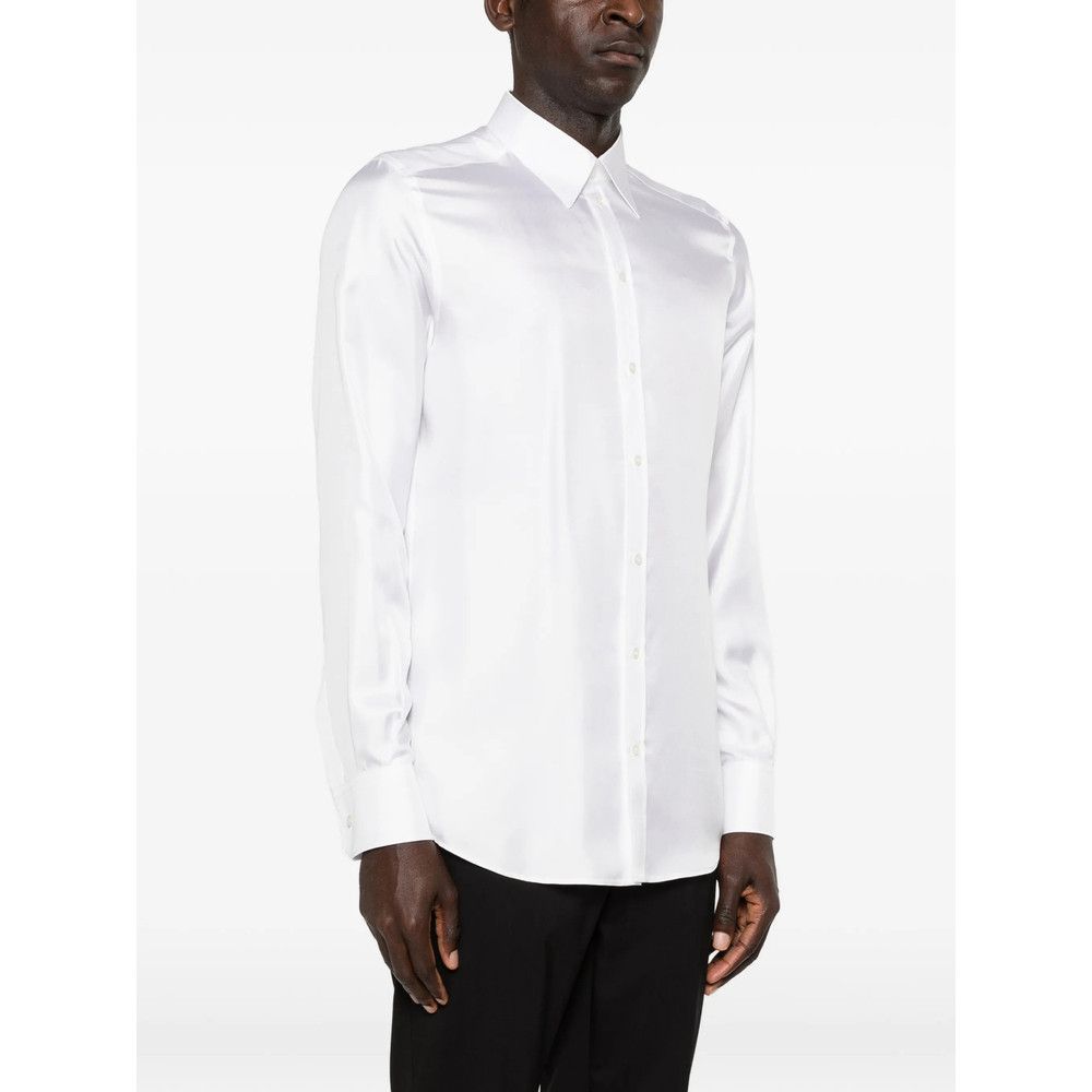 Dolce & Gabbana Dolce & Gabbana WHITE Shirts Size US M / EU 48-50 / 2 - 4 Thumbnail