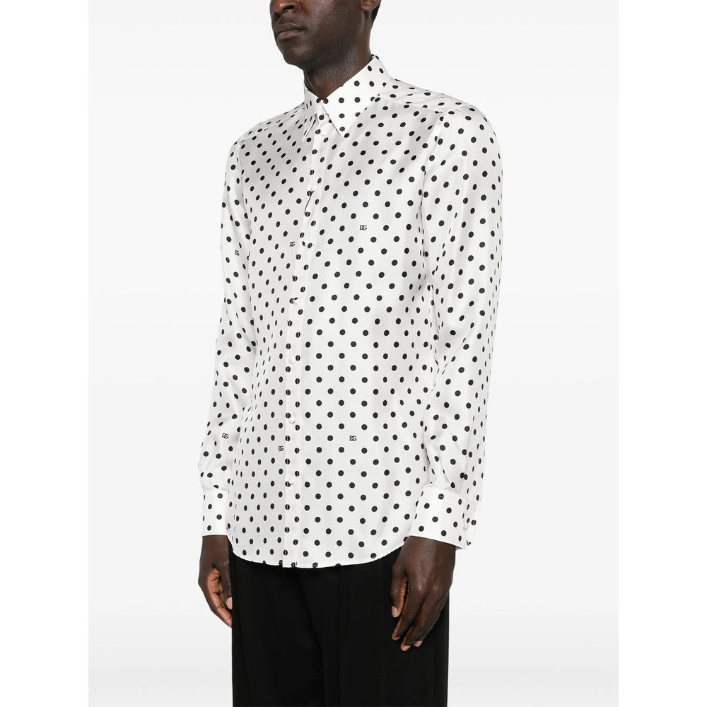 Dolce & Gabbana Dolce & Gabbana WHITE Shirts Size US XL / EU 56 / 4 - 4 Thumbnail