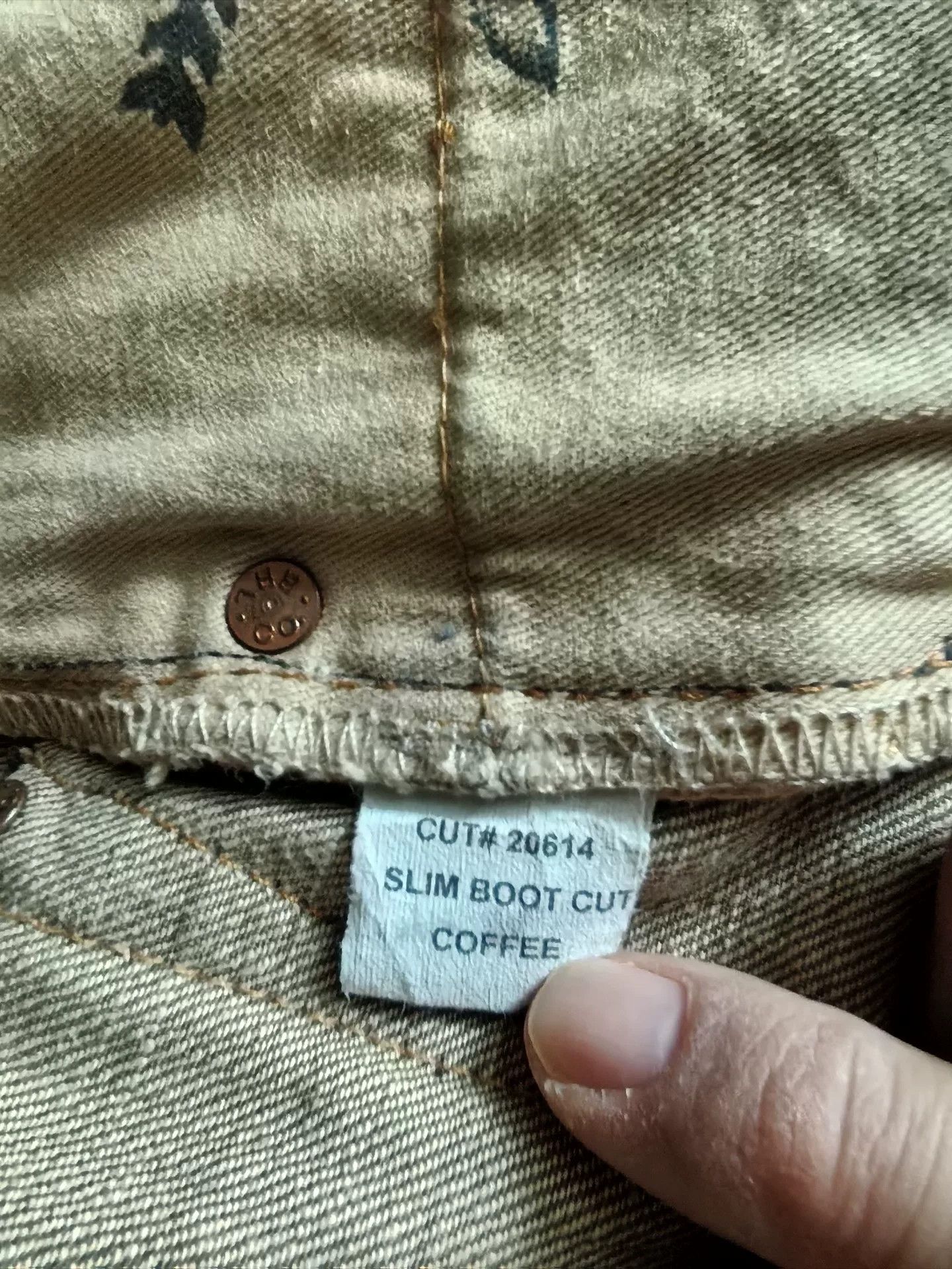 RRL Ralph Lauren RRL Vintage Slim Bootcut Jeans Size US 30 / EU 46 - 7 Thumbnail