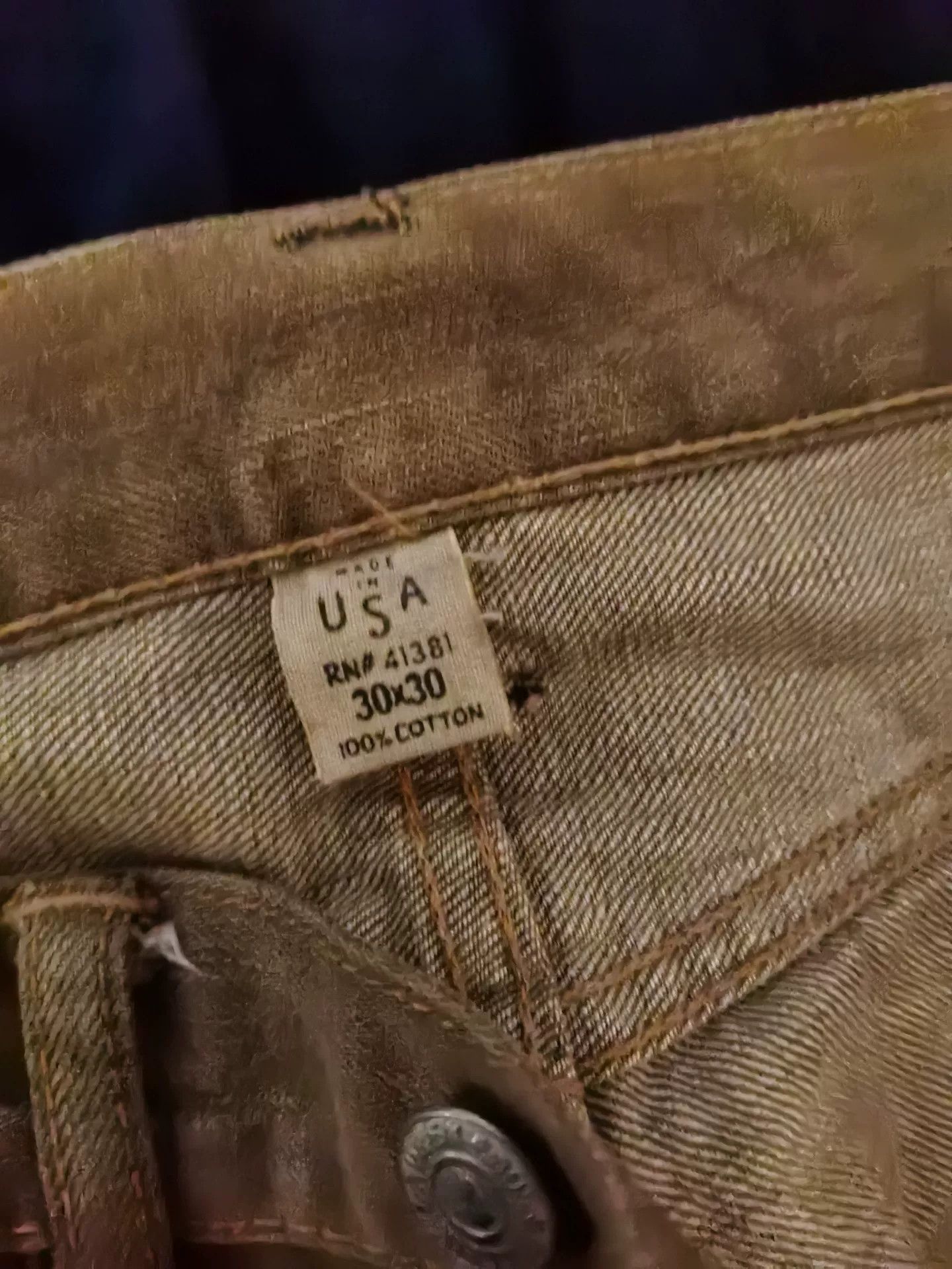 RRL Ralph Lauren RRL Vintage Slim Bootcut Jeans Size US 30 / EU 46 - 5 Thumbnail