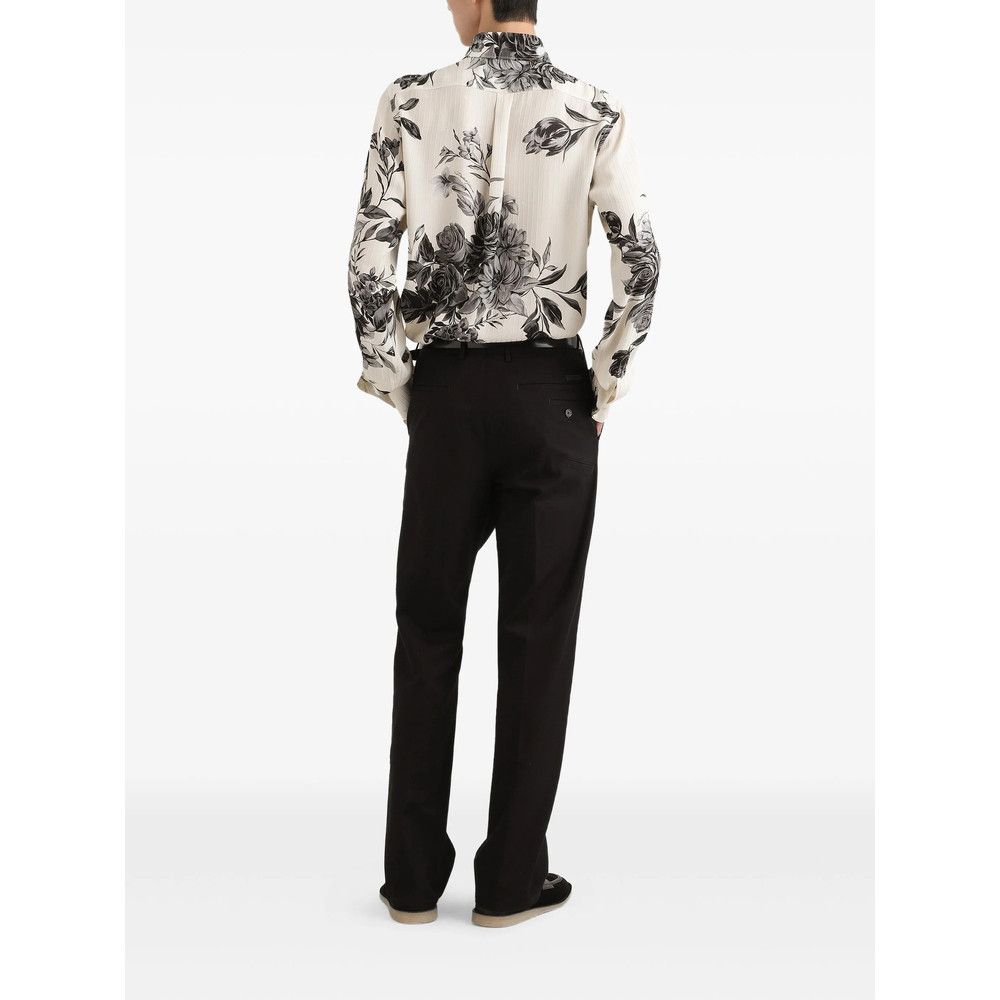 Dolce & Gabbana Dolce & Gabbana WHITE Shirts Size US L / EU 52-54 / 3 - 5 Thumbnail