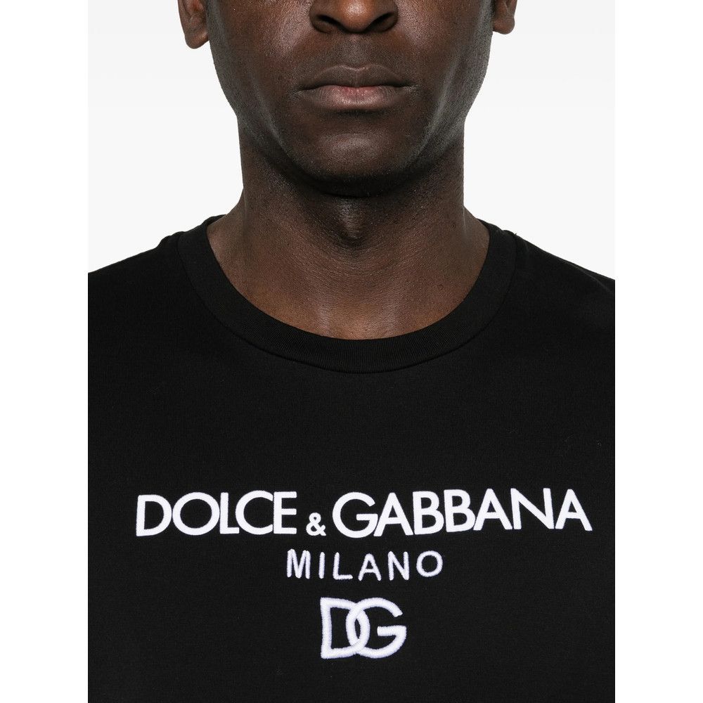 Dolce & Gabbana Dolce & Gabbana BLACK T-Shirts & Vests - T-Shirts Size US XL / EU 56 / 4 - 3 Thumbnail