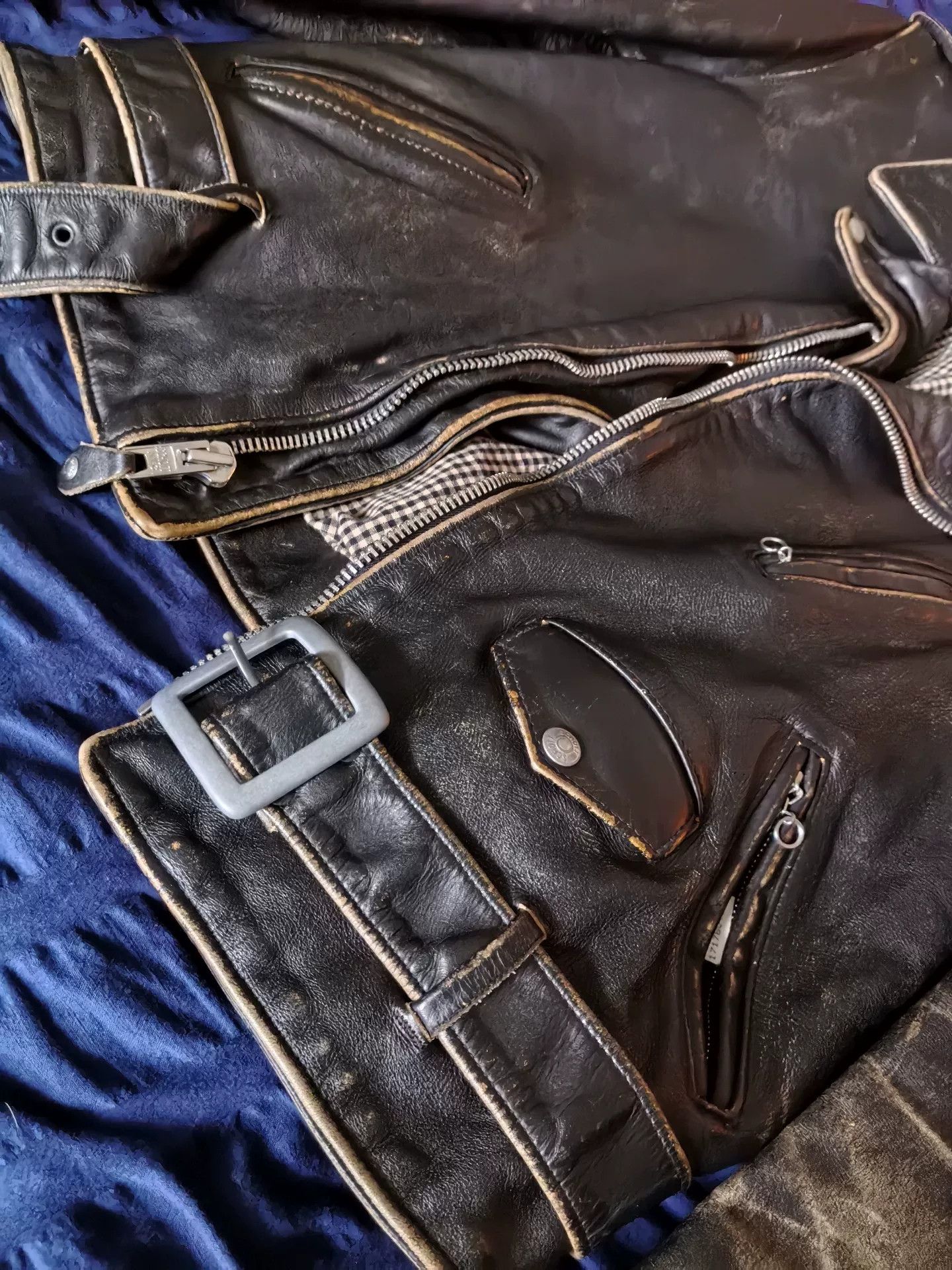Schott Schott NYC Perfecto 70 Leather Jacket Size US L / EU 52-54 / 3 - 8 Thumbnail