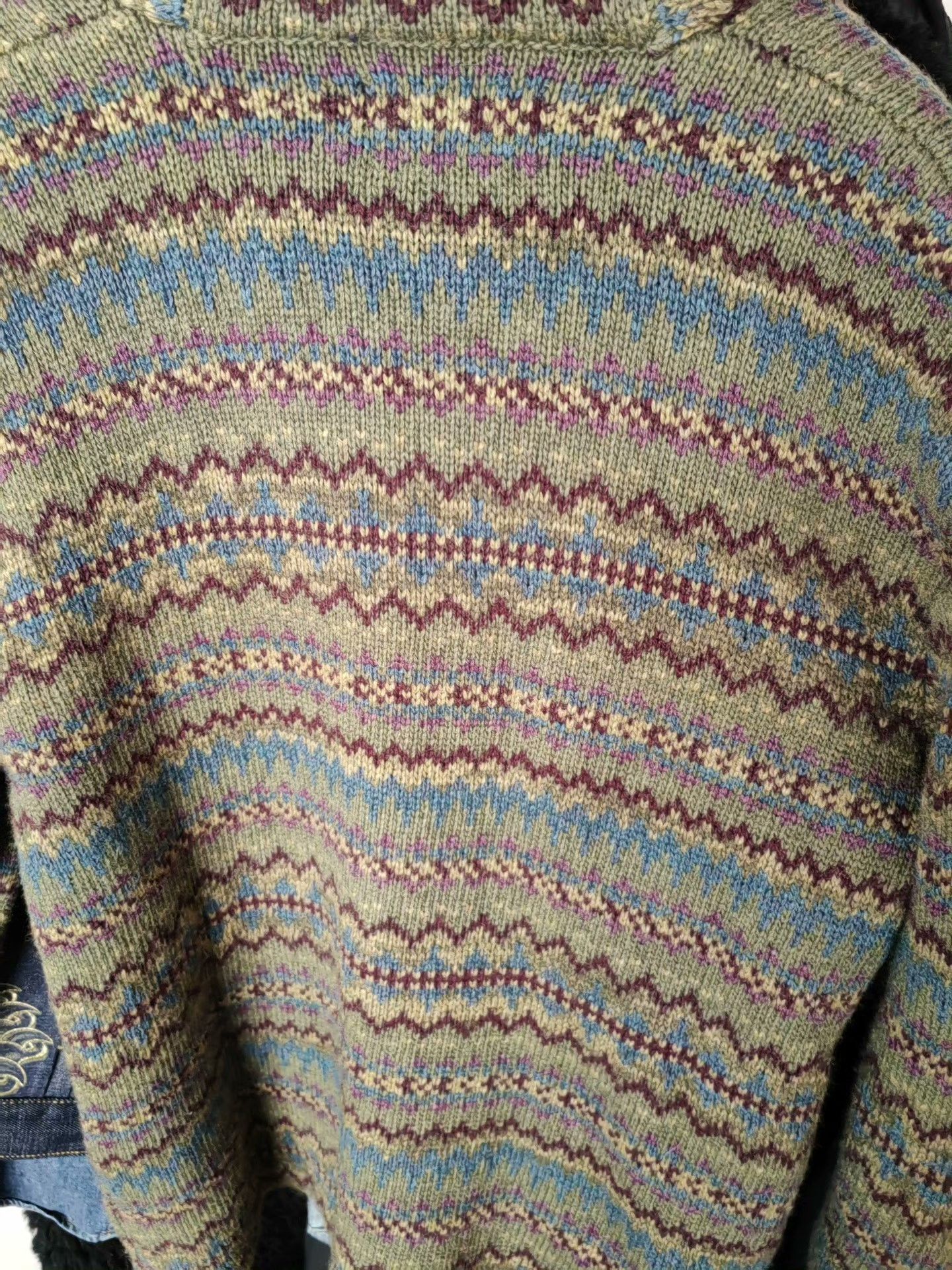 RRL Ralph Lauren RRL 50th Anniversary Fair Isle Cardigan Size US M / EU 48-50 / 2 - 5 Thumbnail