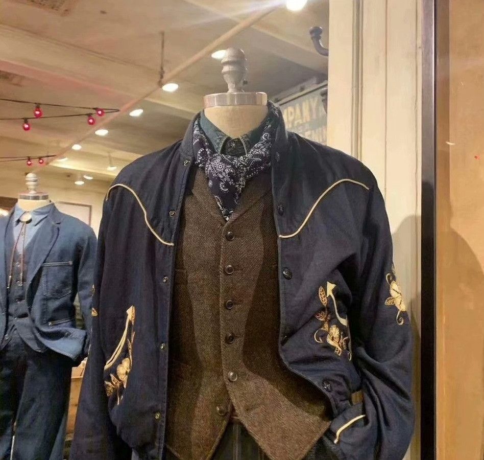 RRL Ralph Lauren RRL Reversible Western Tour Jacket Size US M / EU 48-50 / 2 - 2 Thumbnail